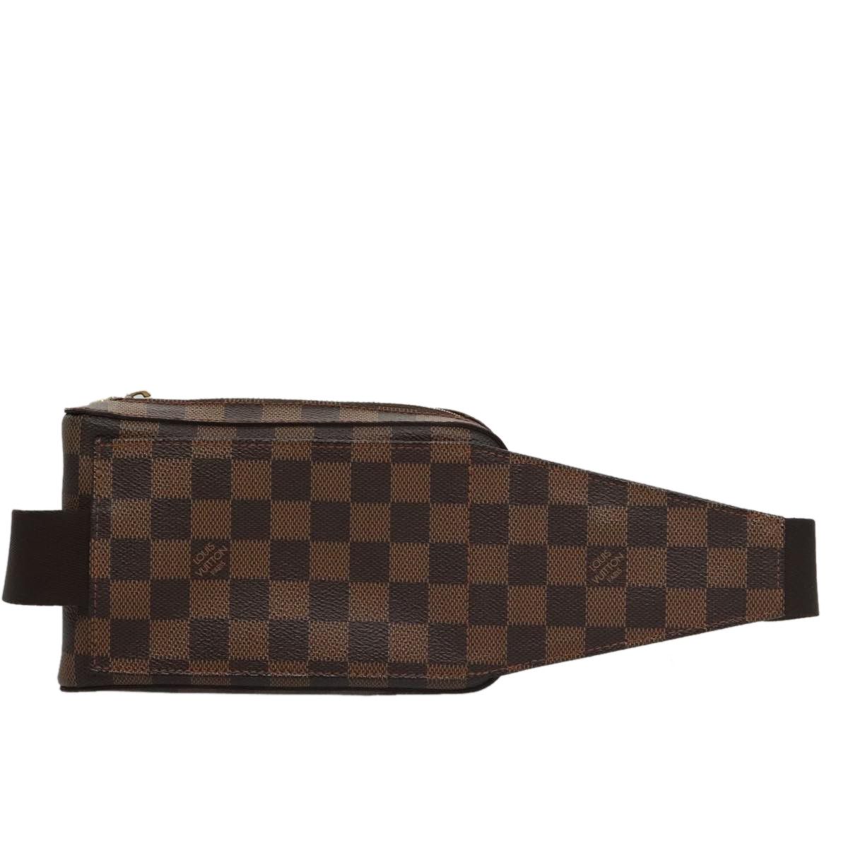 Louis Vuitton Geronimos Brown Canvas Shoulder Bag (Pre-Owned) Size ONE SIZE - 2 Thumbnail