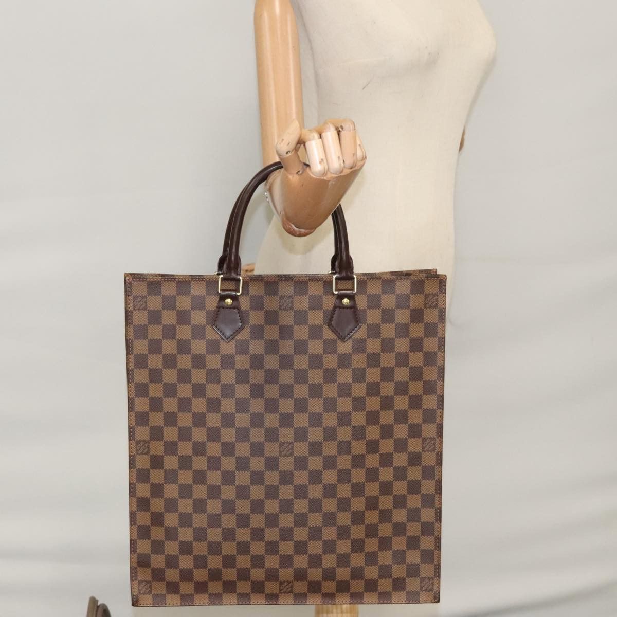 Louis Vuitton Sac Plat Brown Canvas Tote Bag (Pre-Owned) Size ONE SIZE - 16 Thumbnail