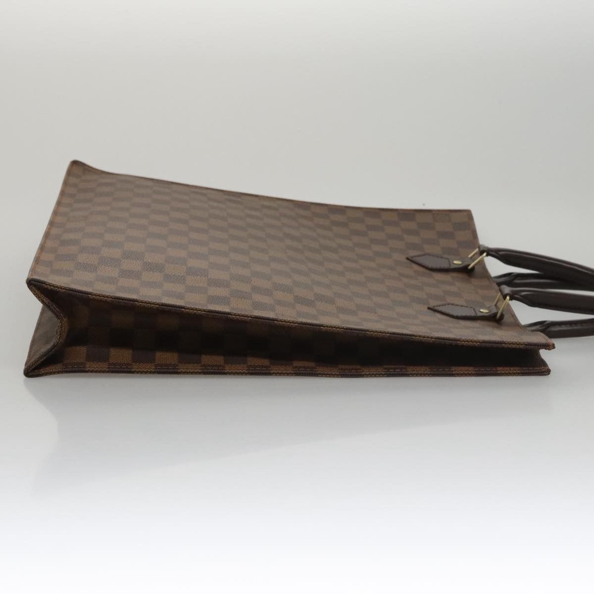 Louis Vuitton Sac Plat Brown Canvas Tote Bag (Pre-Owned) Size ONE SIZE - 3 Thumbnail