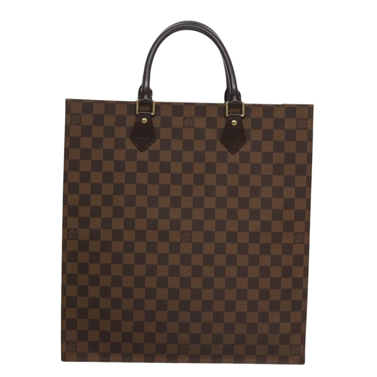 Louis Vuitton Sac Plat Brown Canvas Tote Bag (Pre-Owned) Size ONE SIZE - 2 Thumbnail