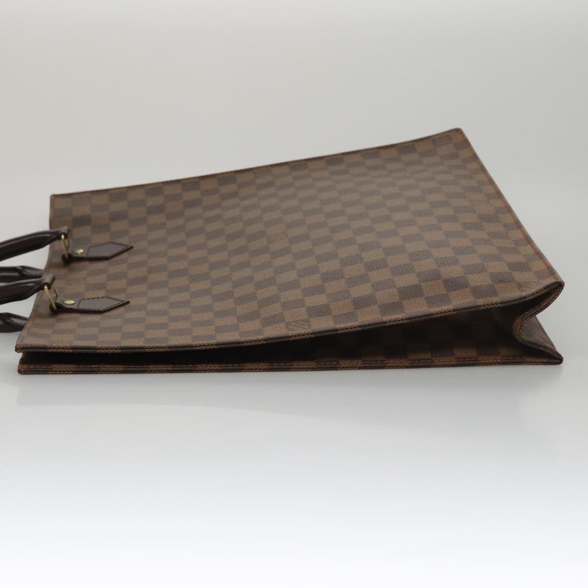Louis Vuitton Sac Plat Brown Canvas Tote Bag (Pre-Owned) Size ONE SIZE - 4 Thumbnail