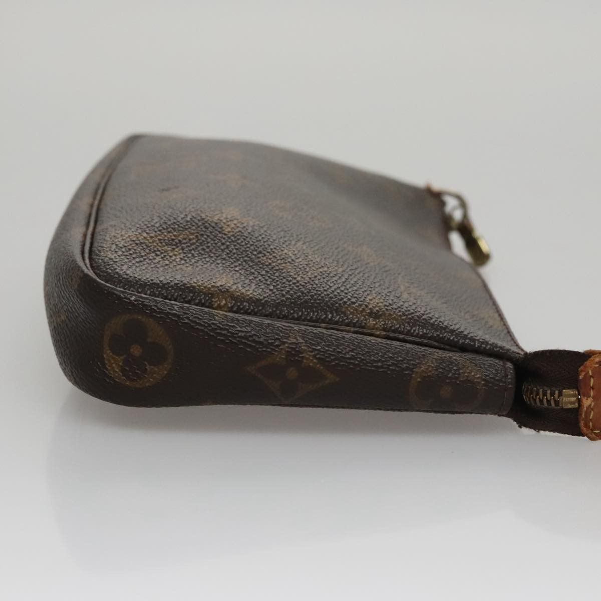 Louis Vuitton Pochette Accessoire Brown Canvas Clutch Bag (Pre-Owned) Size ONE SIZE - 3 Thumbnail