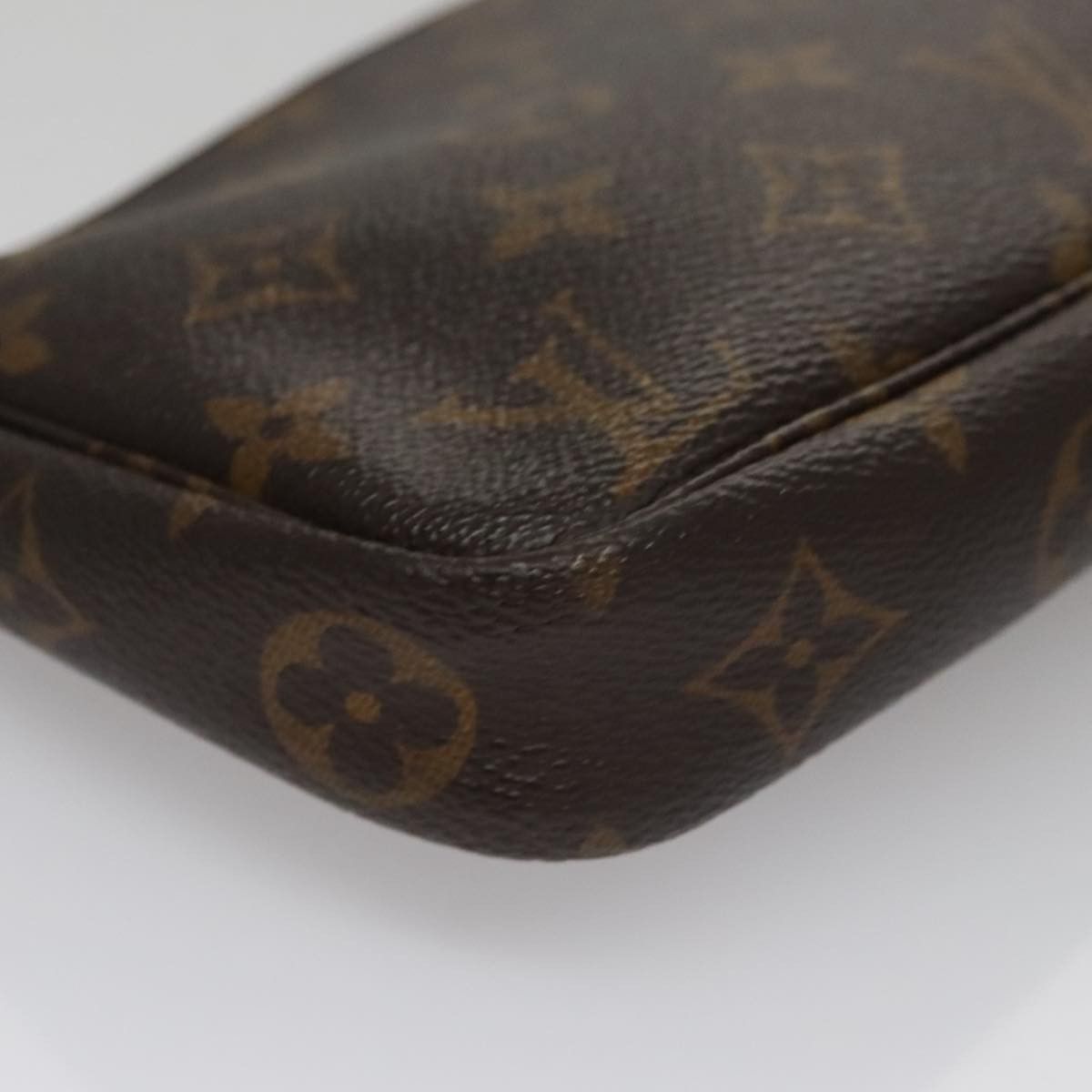 Louis Vuitton Pochette Accessoire Brown Canvas Clutch Bag (Pre-Owned) Size ONE SIZE - 5 Thumbnail