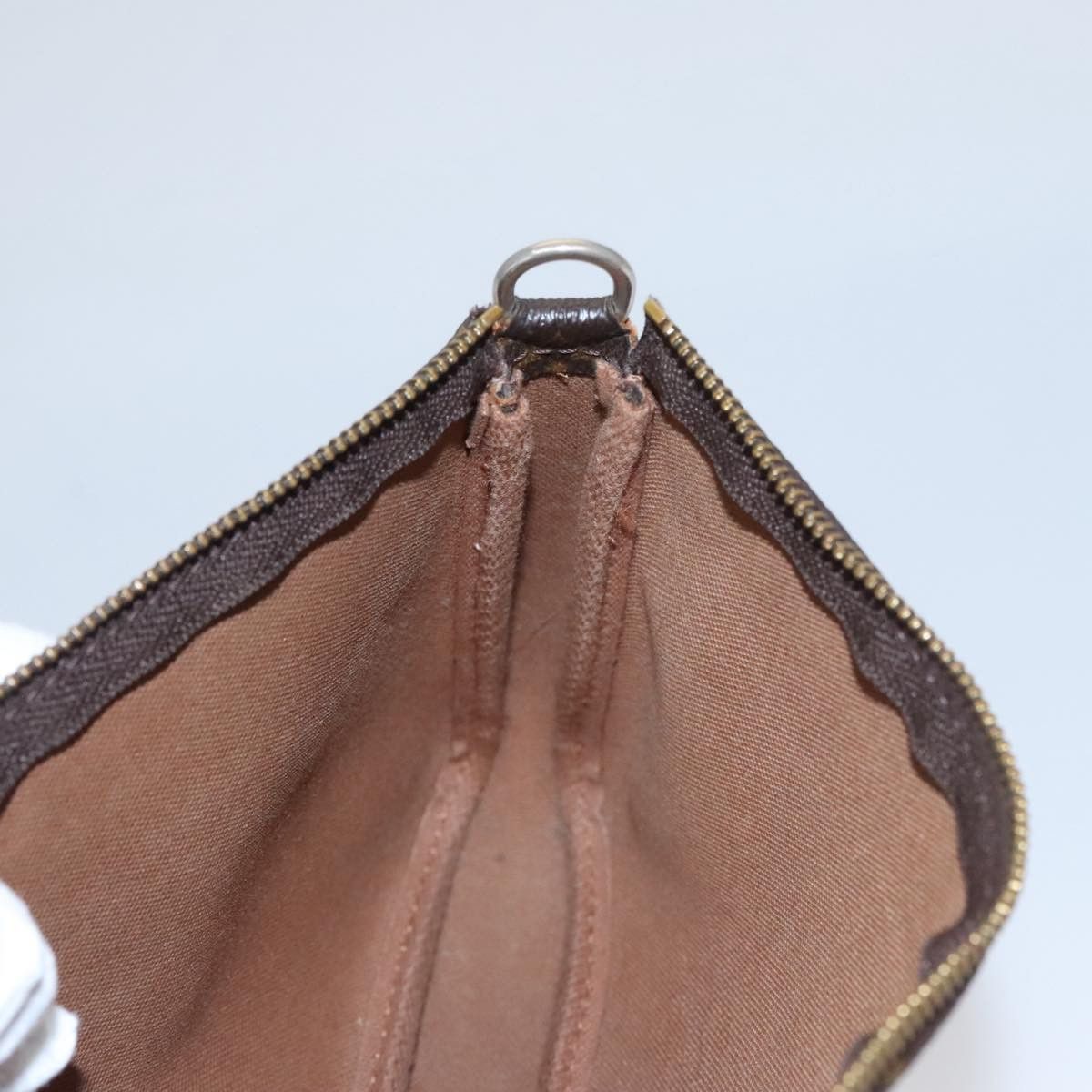 Louis Vuitton Pochette Accessoire Brown Canvas Clutch Bag (Pre-Owned) Size ONE SIZE - 17 Thumbnail