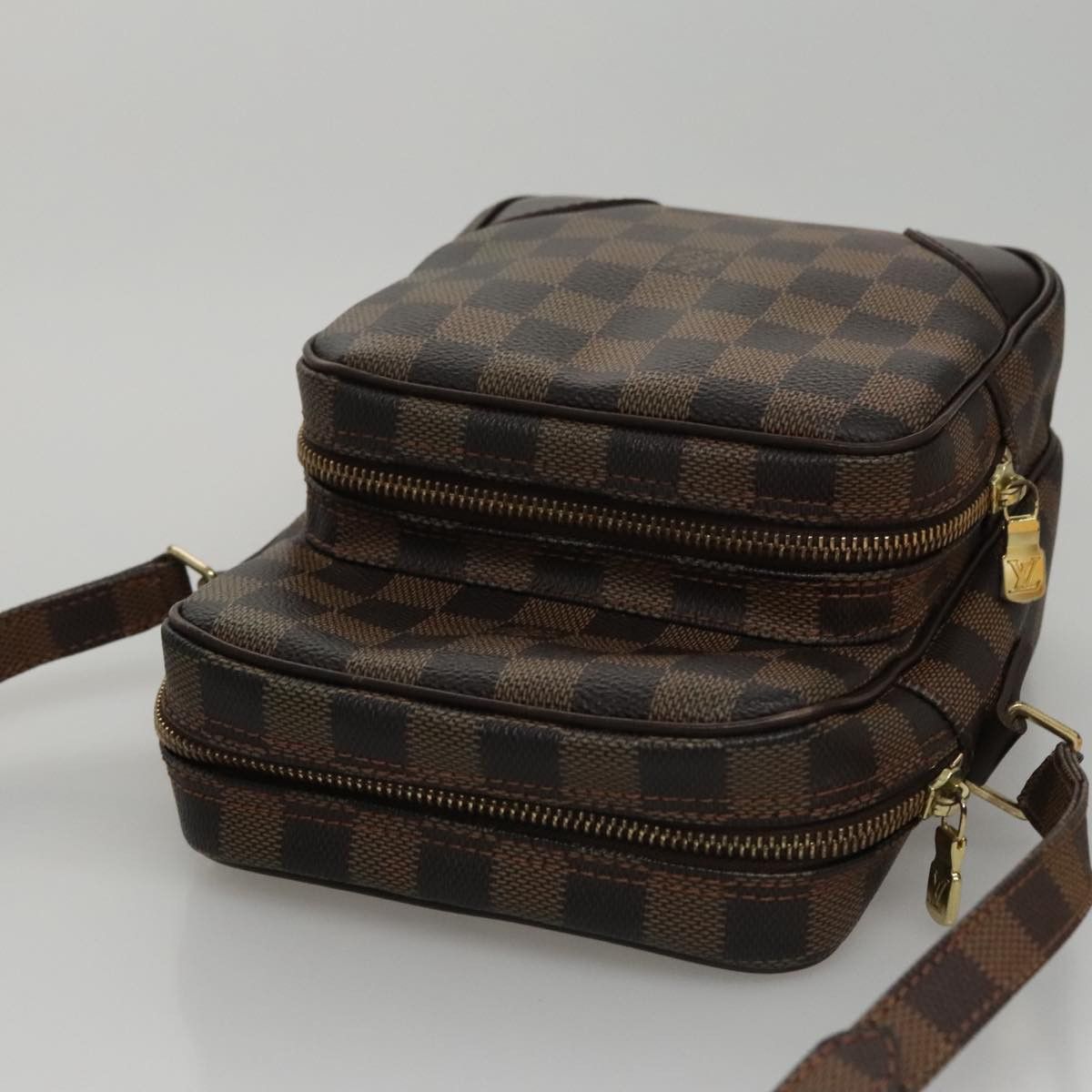 Louis Vuitton Amazon Brown Canvas Shoulder Bag (Pre-Owned) Size ONE SIZE - 12 Thumbnail