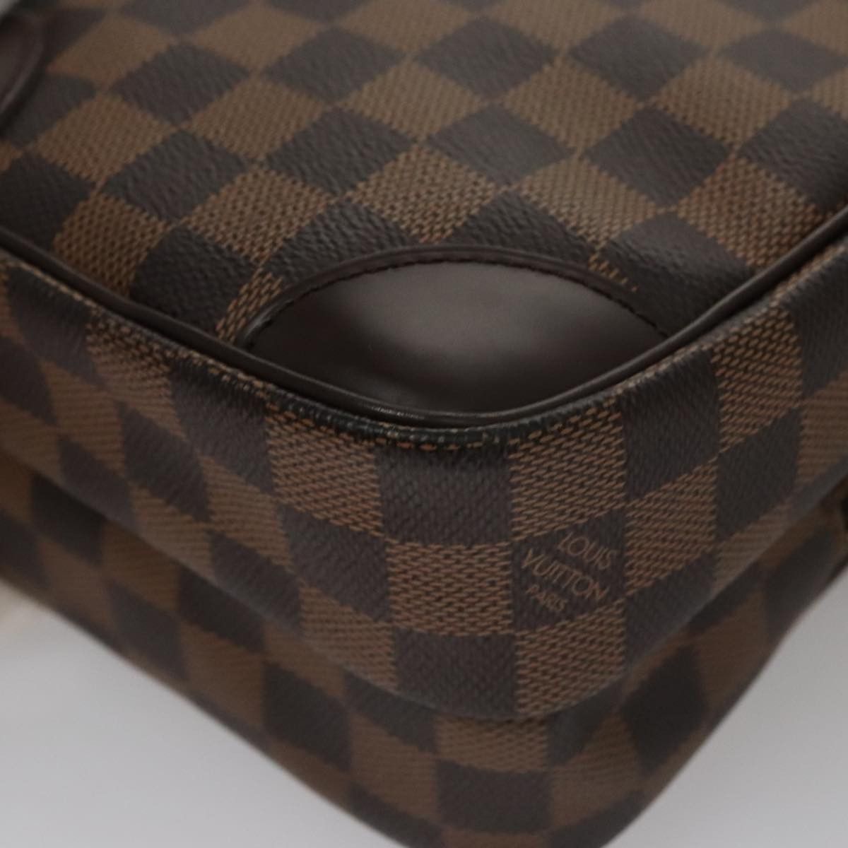 Louis Vuitton Amazon Brown Canvas Shoulder Bag (Pre-Owned) Size ONE SIZE - 10 Thumbnail