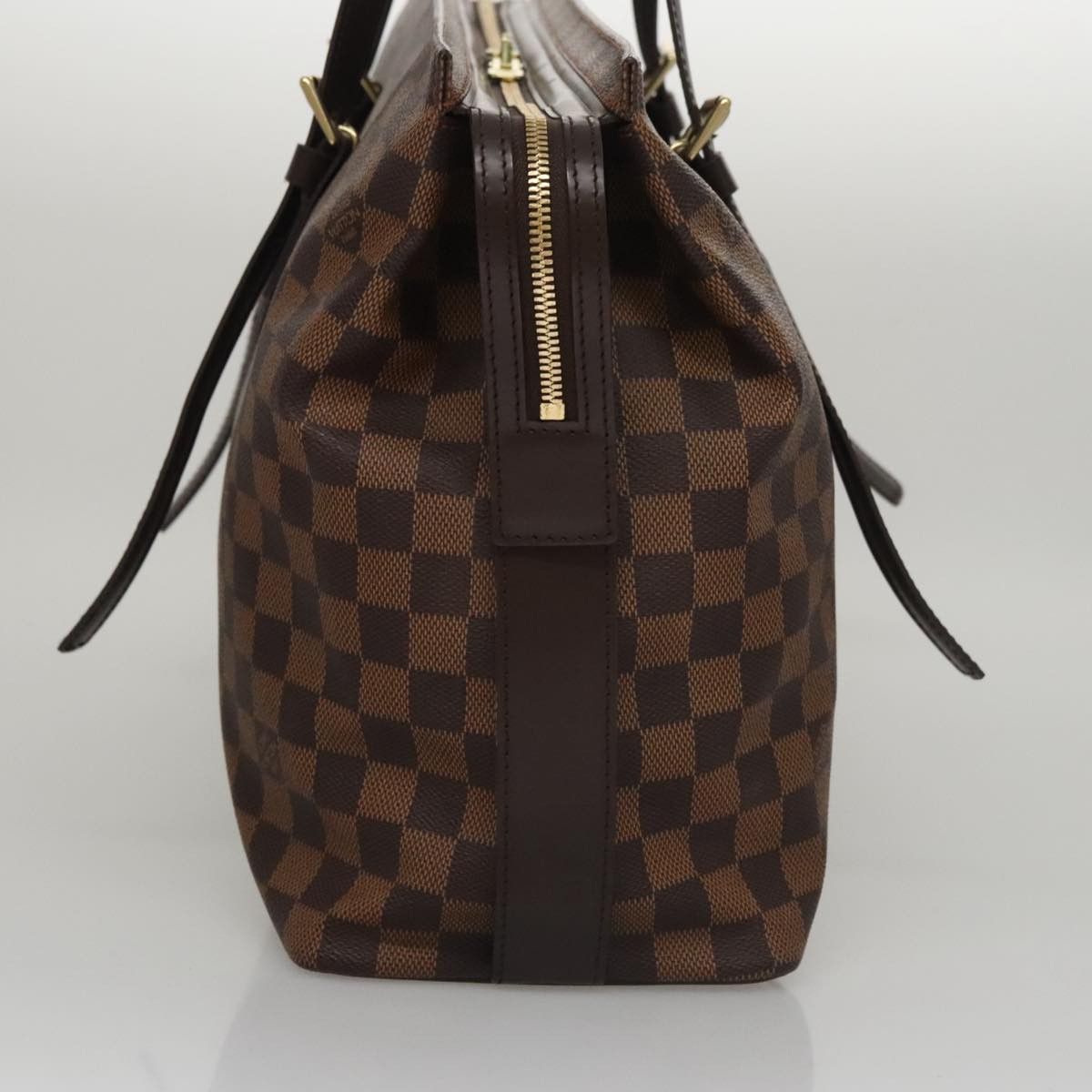 Louis Vuitton Chelsea Brown Canvas Tote Bag (Pre-Owned) Size ONE SIZE - 3 Thumbnail
