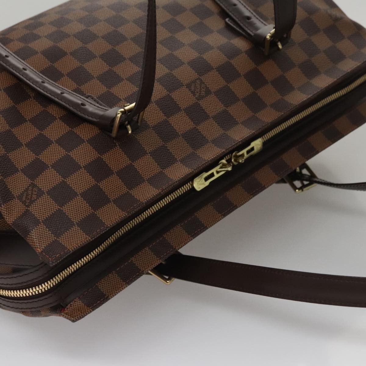 Louis Vuitton Chelsea Brown Canvas Tote Bag (Pre-Owned) Size ONE SIZE - 16 Thumbnail