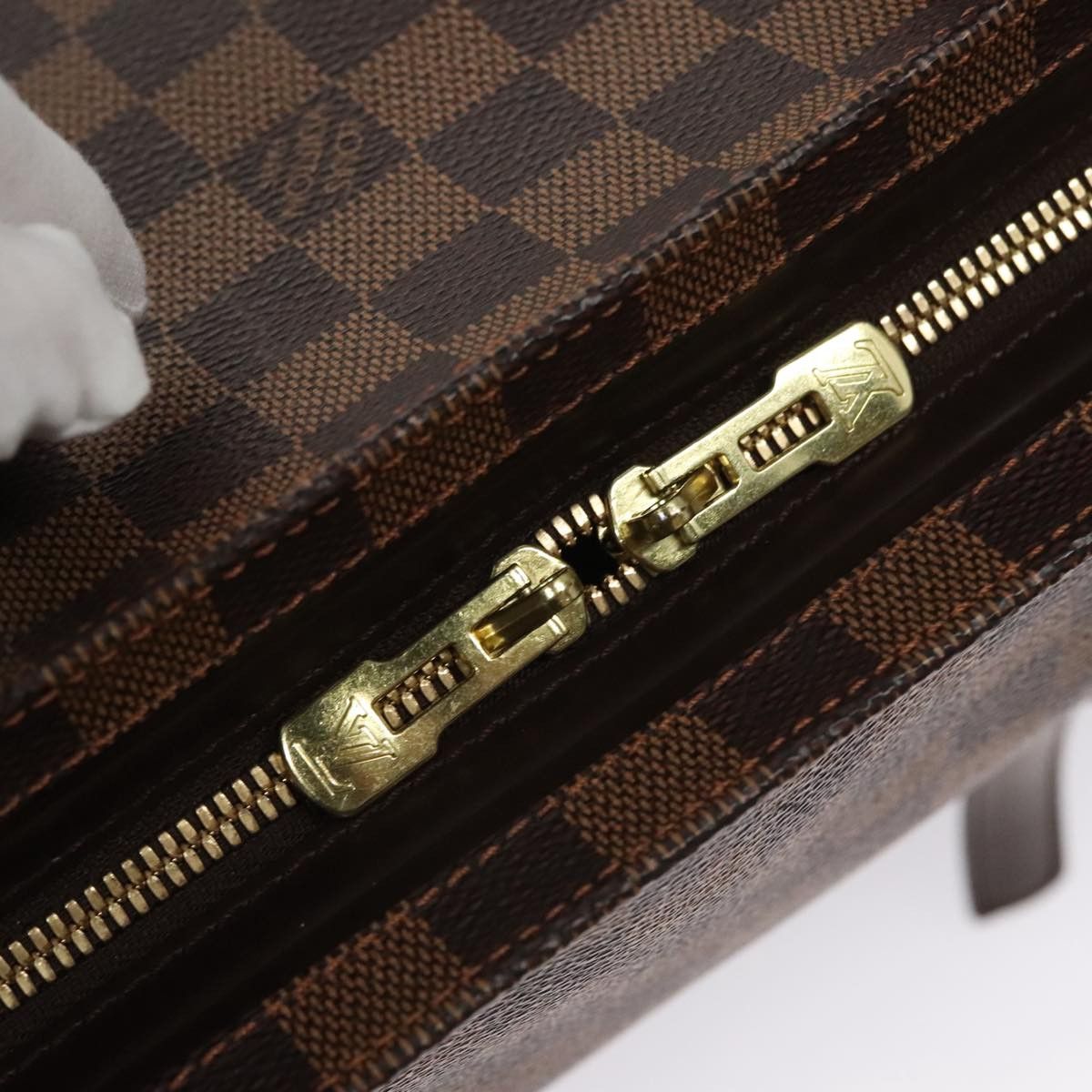 Louis Vuitton Chelsea Brown Canvas Tote Bag (Pre-Owned) Size ONE SIZE - 12 Thumbnail