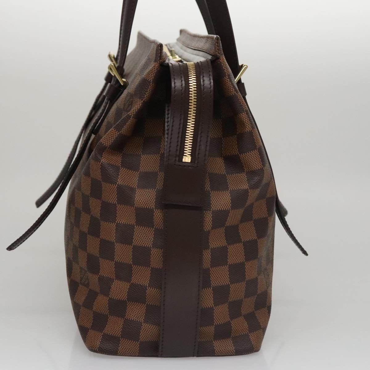 Louis Vuitton Chelsea Brown Canvas Tote Bag (Pre-Owned) Size ONE SIZE - 4 Thumbnail