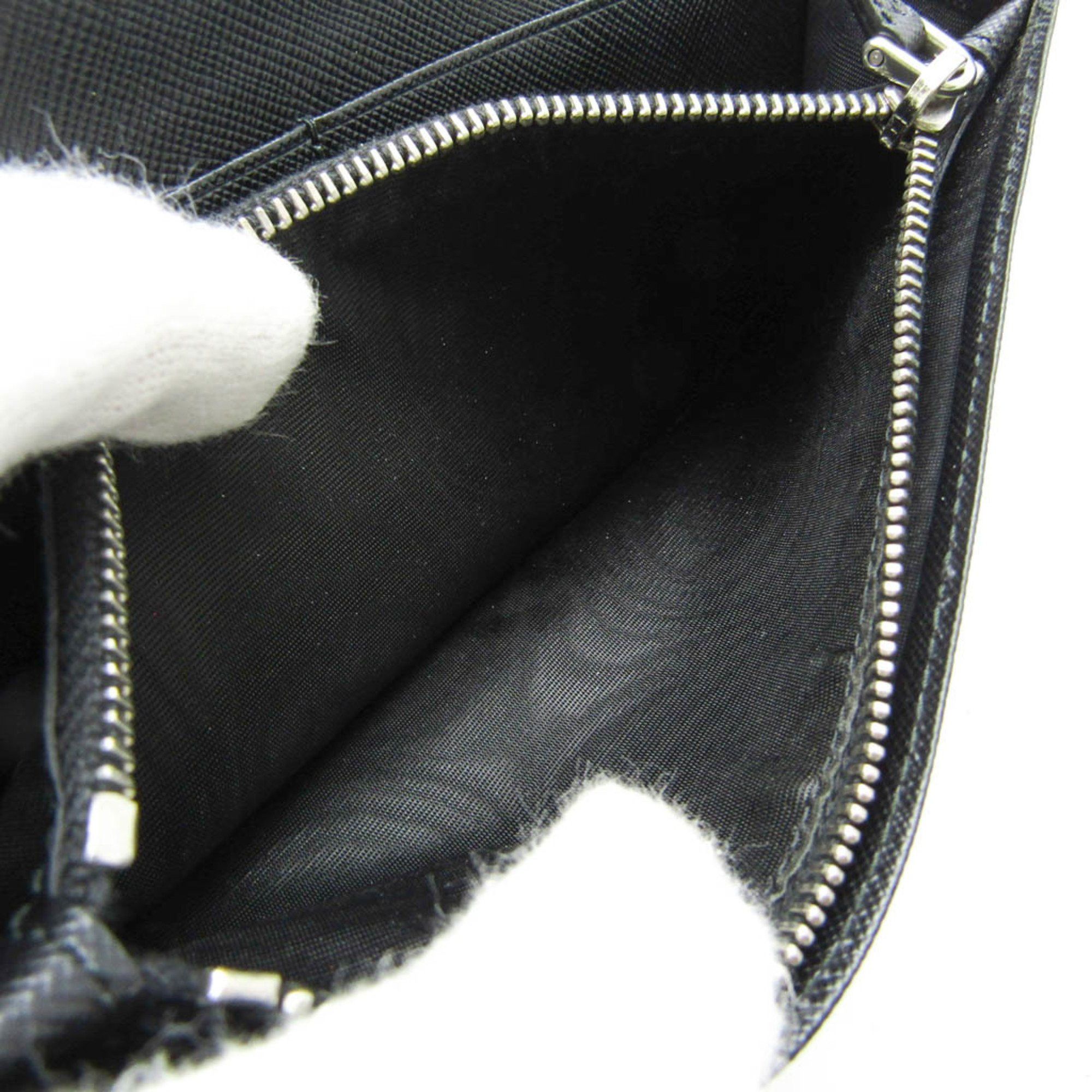 Prada Black Leather Wallet (Pre-Owned) Size ONE SIZE - 7 Thumbnail