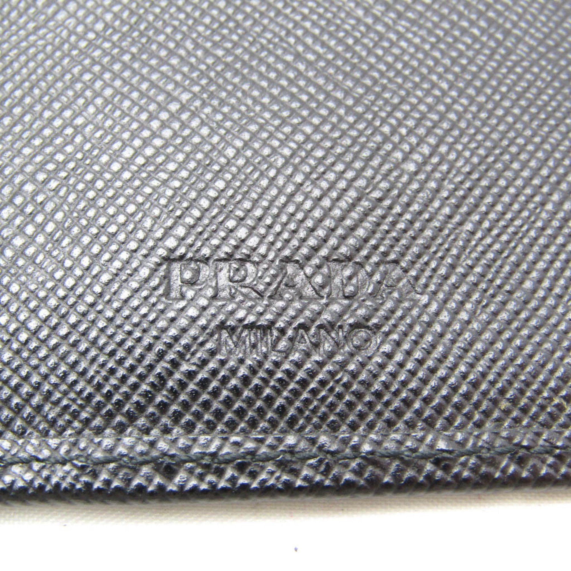 Prada Black Leather Wallet (Pre-Owned) Size ONE SIZE - 8 Thumbnail