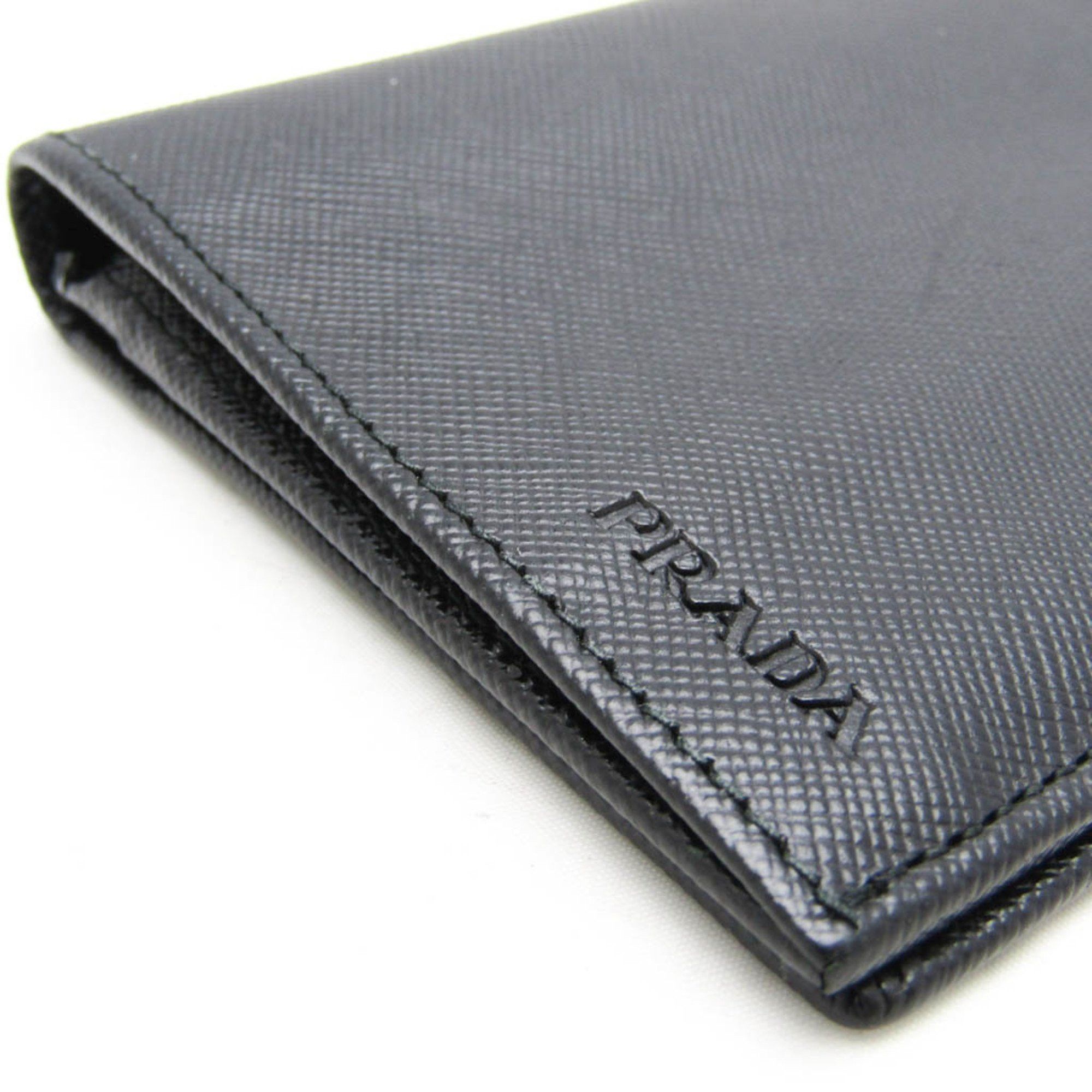 Prada Black Leather Wallet (Pre-Owned) Size ONE SIZE - 4 Thumbnail