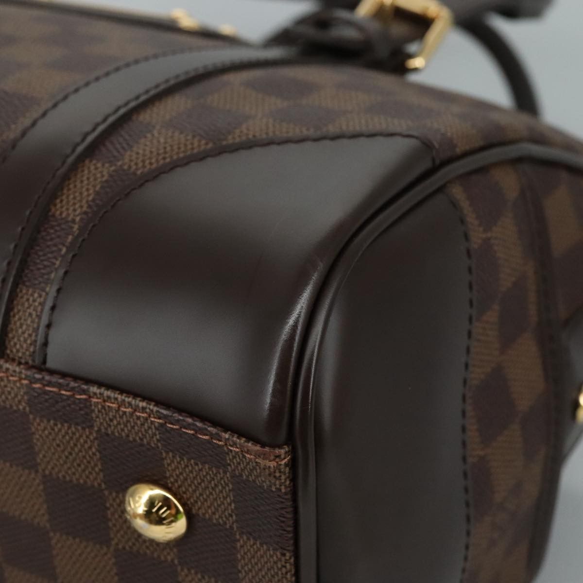 Louis Vuitton Berkeley Brown Canvas Handbag (Pre-Owned) Size ONE SIZE - 8 Thumbnail