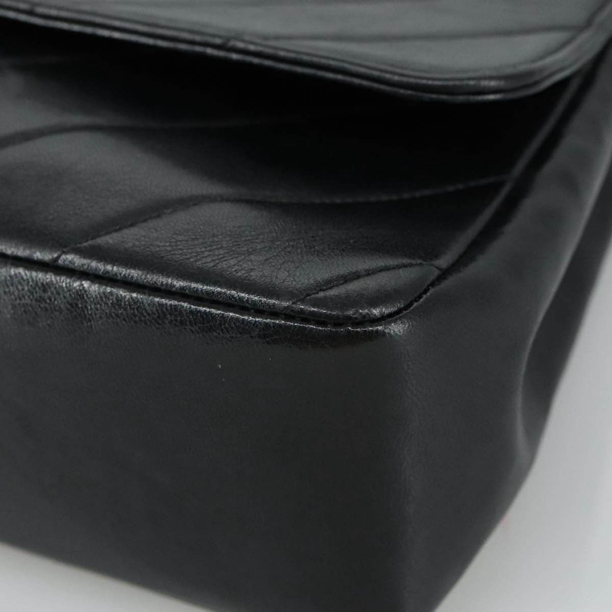Chanel Coco Handle Black Leather Handbag (Pre-Owned) Size ONE SIZE - 7 Thumbnail