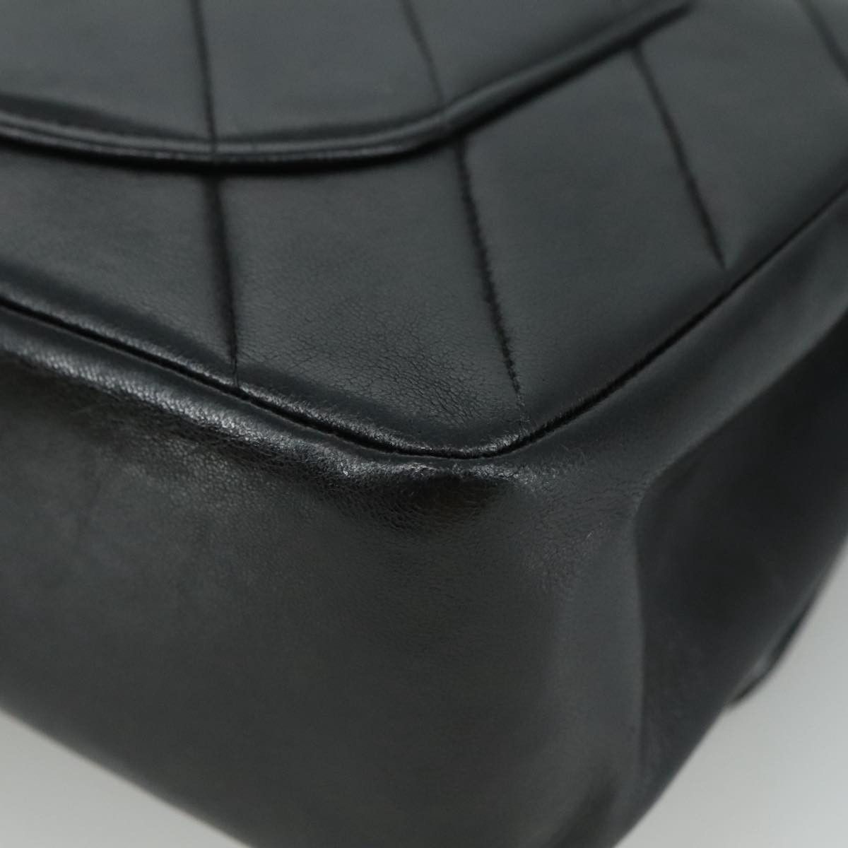 Chanel Coco Handle Black Leather Handbag (Pre-Owned) Size ONE SIZE - 9 Thumbnail