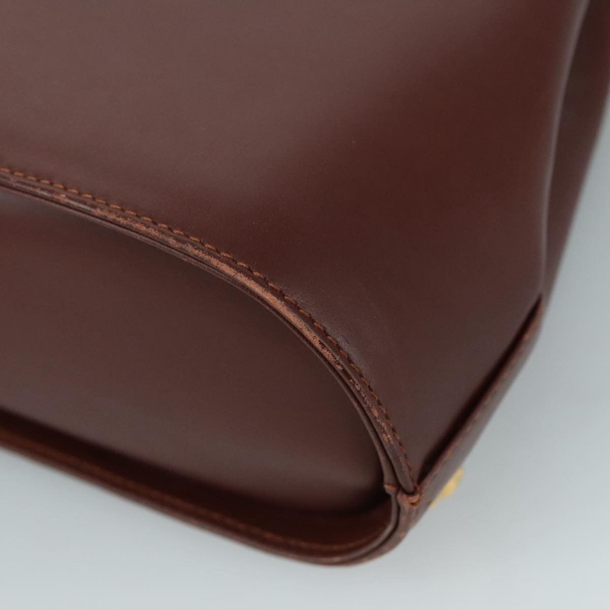 Salvatore Ferragamo Brown Leather Handbag (Pre-Owned) Size ONE SIZE - 9 Thumbnail