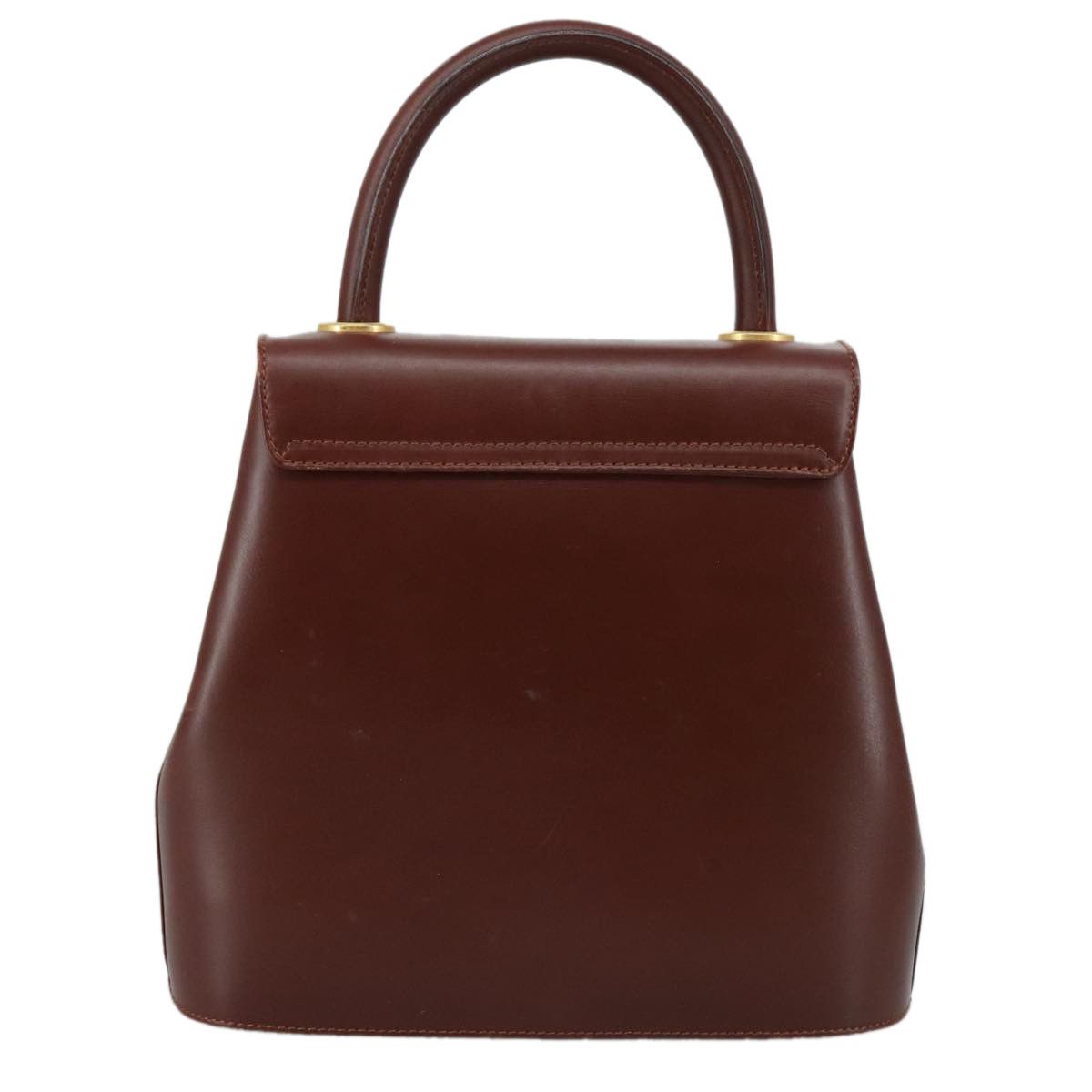 Salvatore Ferragamo Brown Leather Handbag (Pre-Owned) Size ONE SIZE - 2 Thumbnail