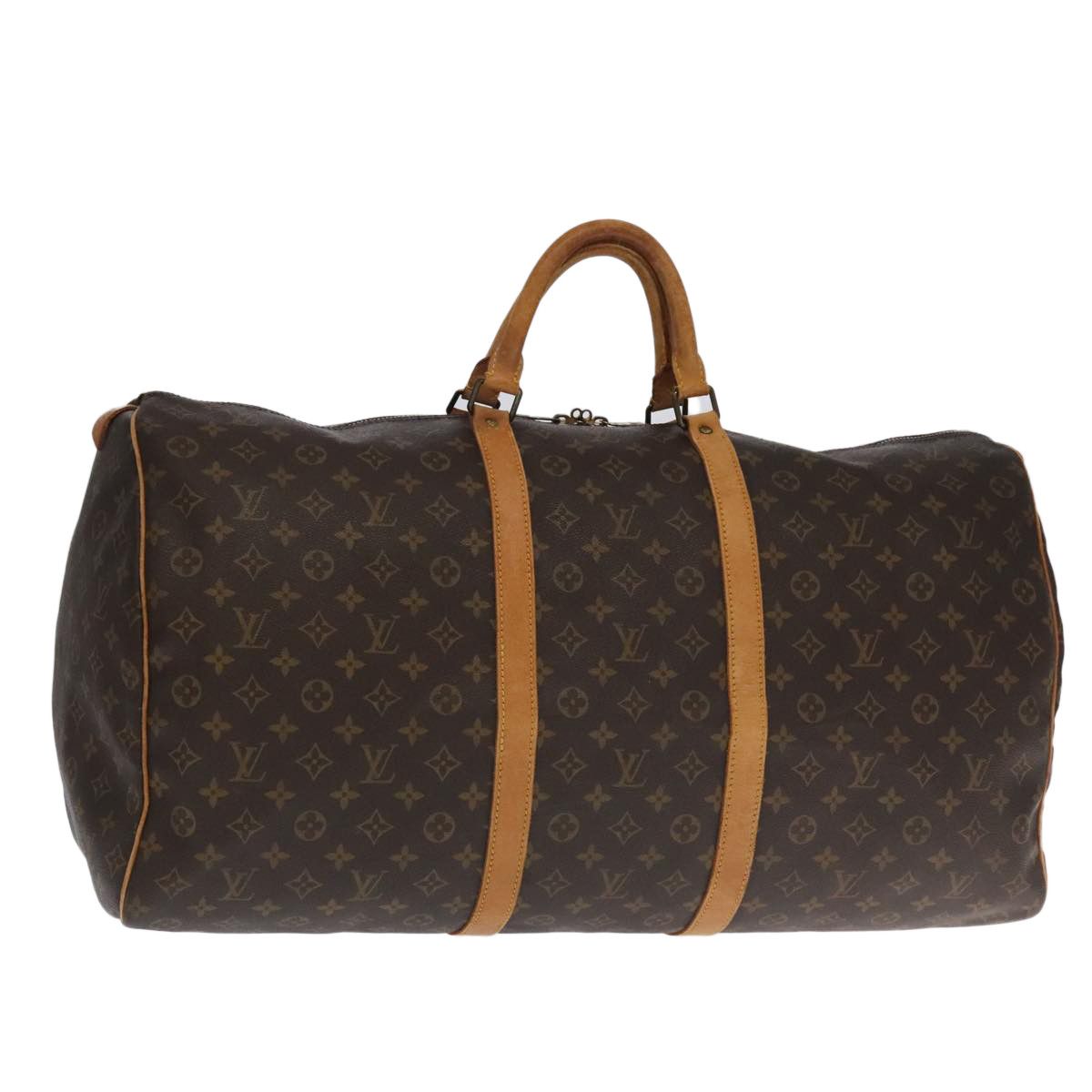 Louis Vuitton Keepall Bandoulière 60 Brown Canvas Travel Bag (Pre-Owned) Size ONE SIZE - 18 Thumbnail