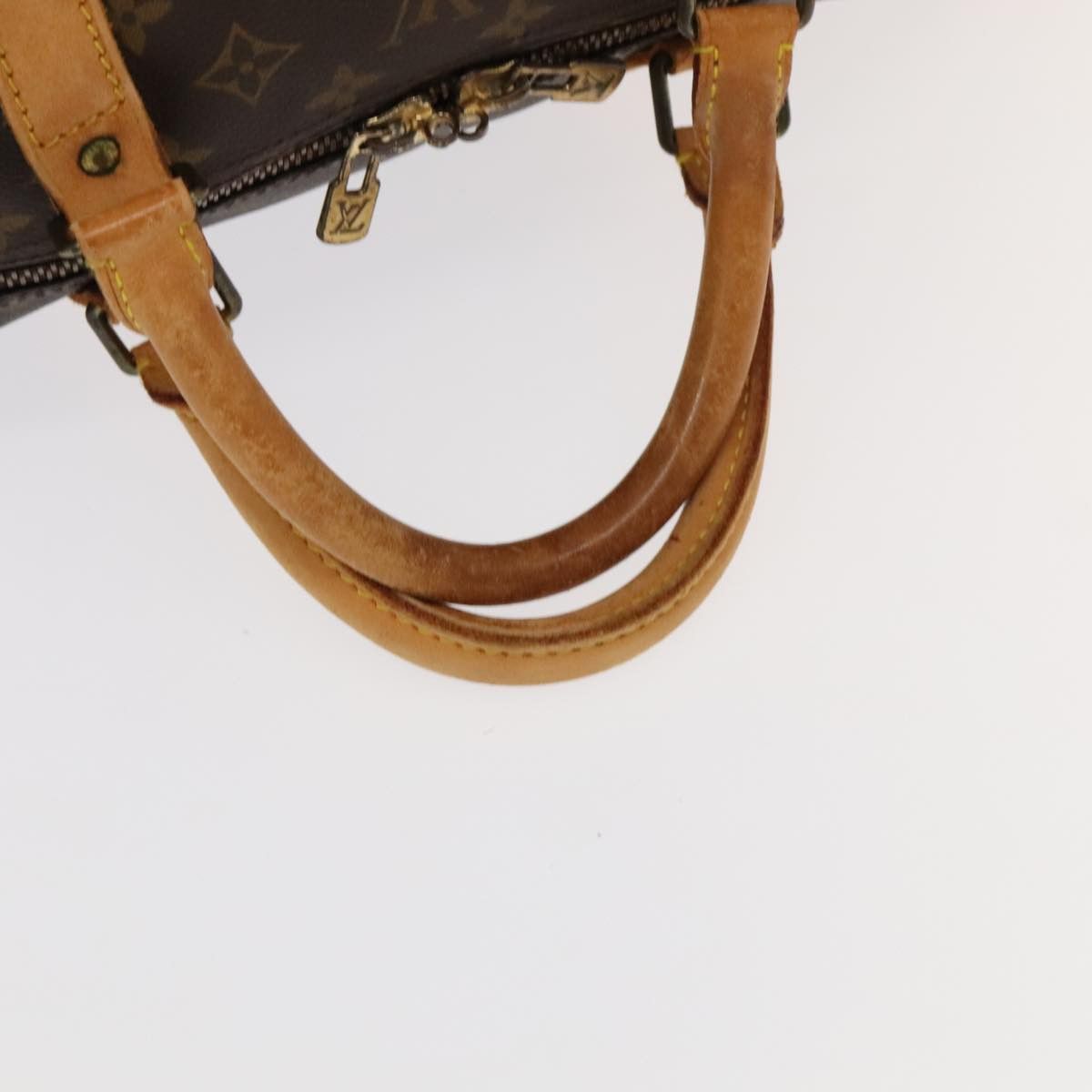 Louis Vuitton Keepall Bandoulière 60 Brown Canvas Travel Bag (Pre-Owned) Size ONE SIZE - 5 Thumbnail