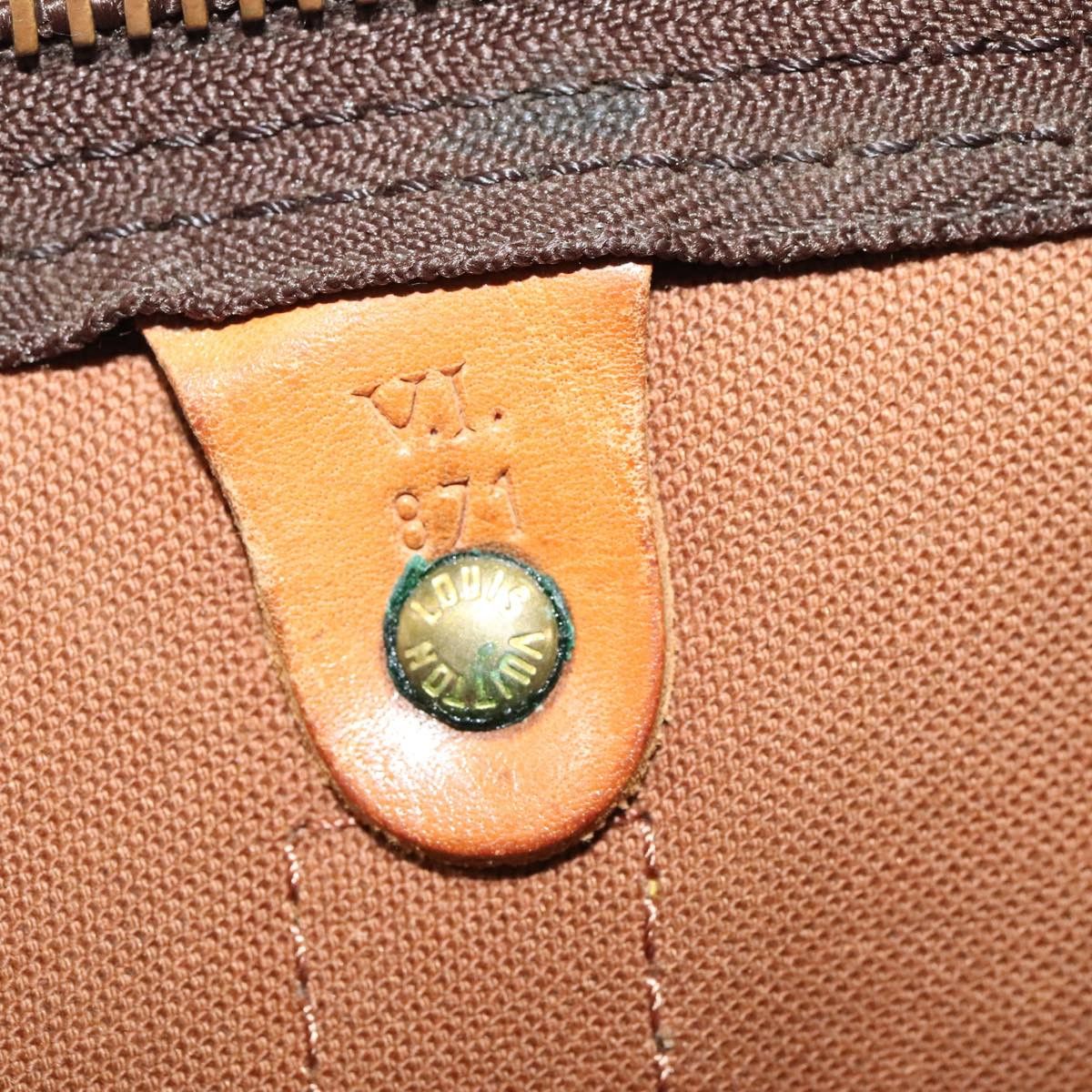 Louis Vuitton Keepall Bandoulière 60 Brown Canvas Travel Bag (Pre-Owned) Size ONE SIZE - 16 Thumbnail
