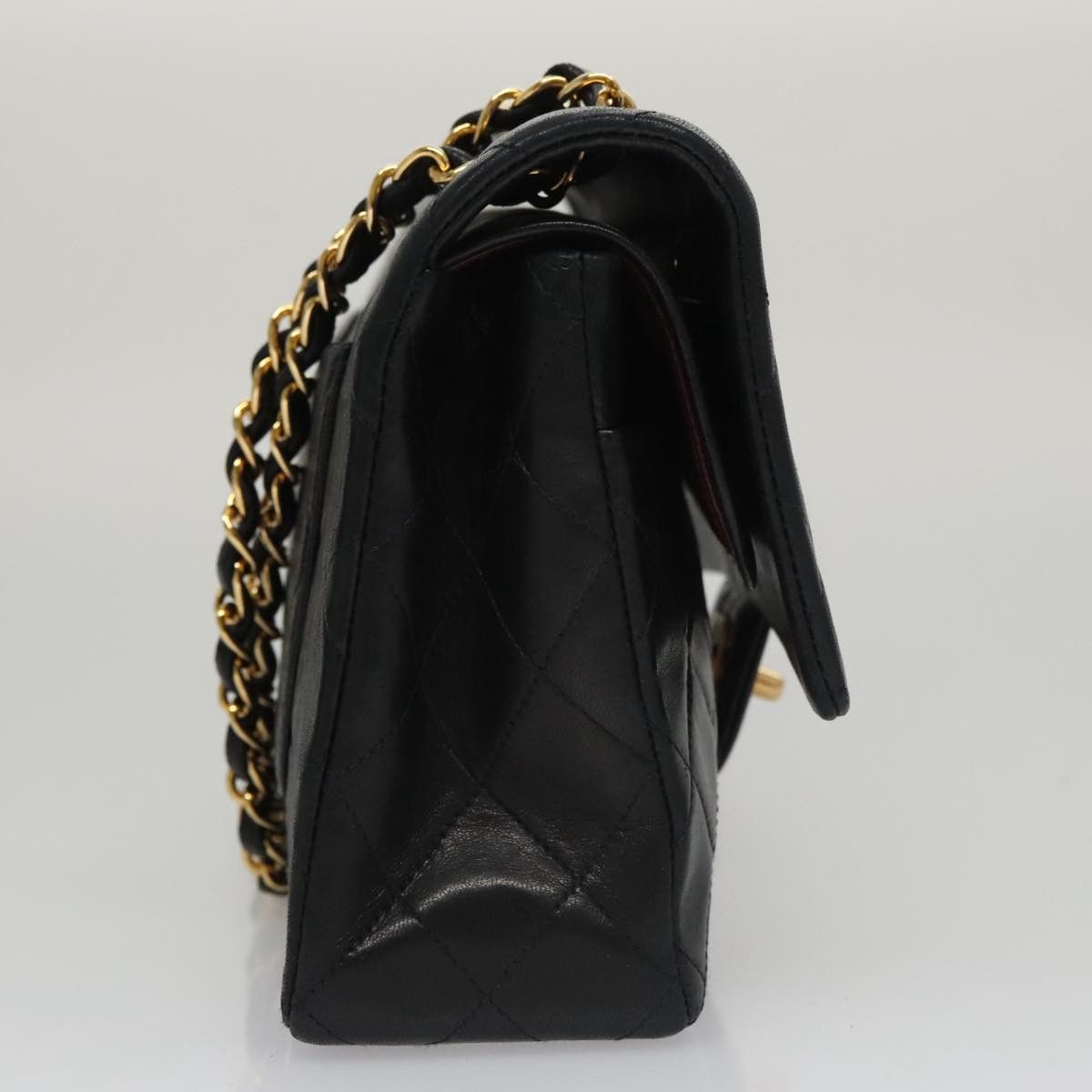Chanel Timeless Black Leather Shoulder Bag (Pre-Owned) Size ONE SIZE - 4 Thumbnail