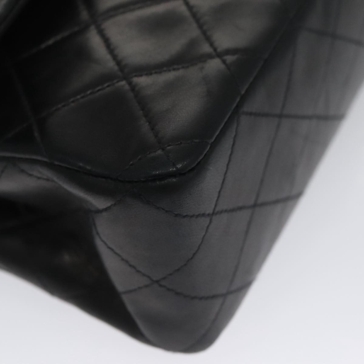 Chanel Timeless Black Leather Shoulder Bag (Pre-Owned) Size ONE SIZE - 7 Thumbnail