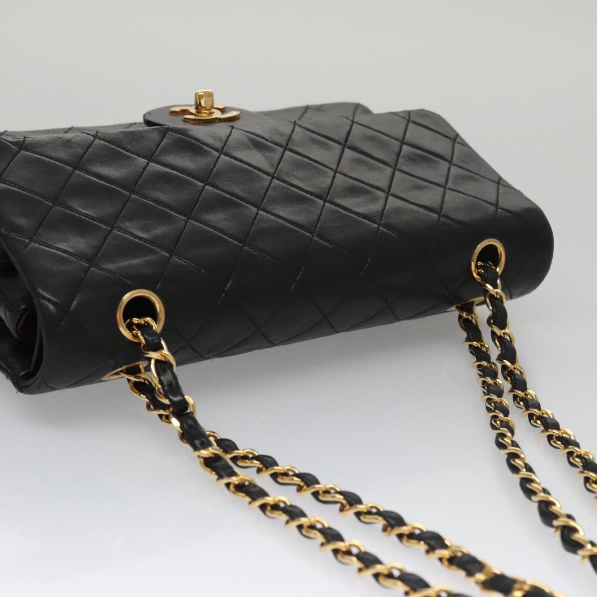 Chanel Timeless Black Leather Shoulder Bag (Pre-Owned) Size ONE SIZE - 16 Thumbnail