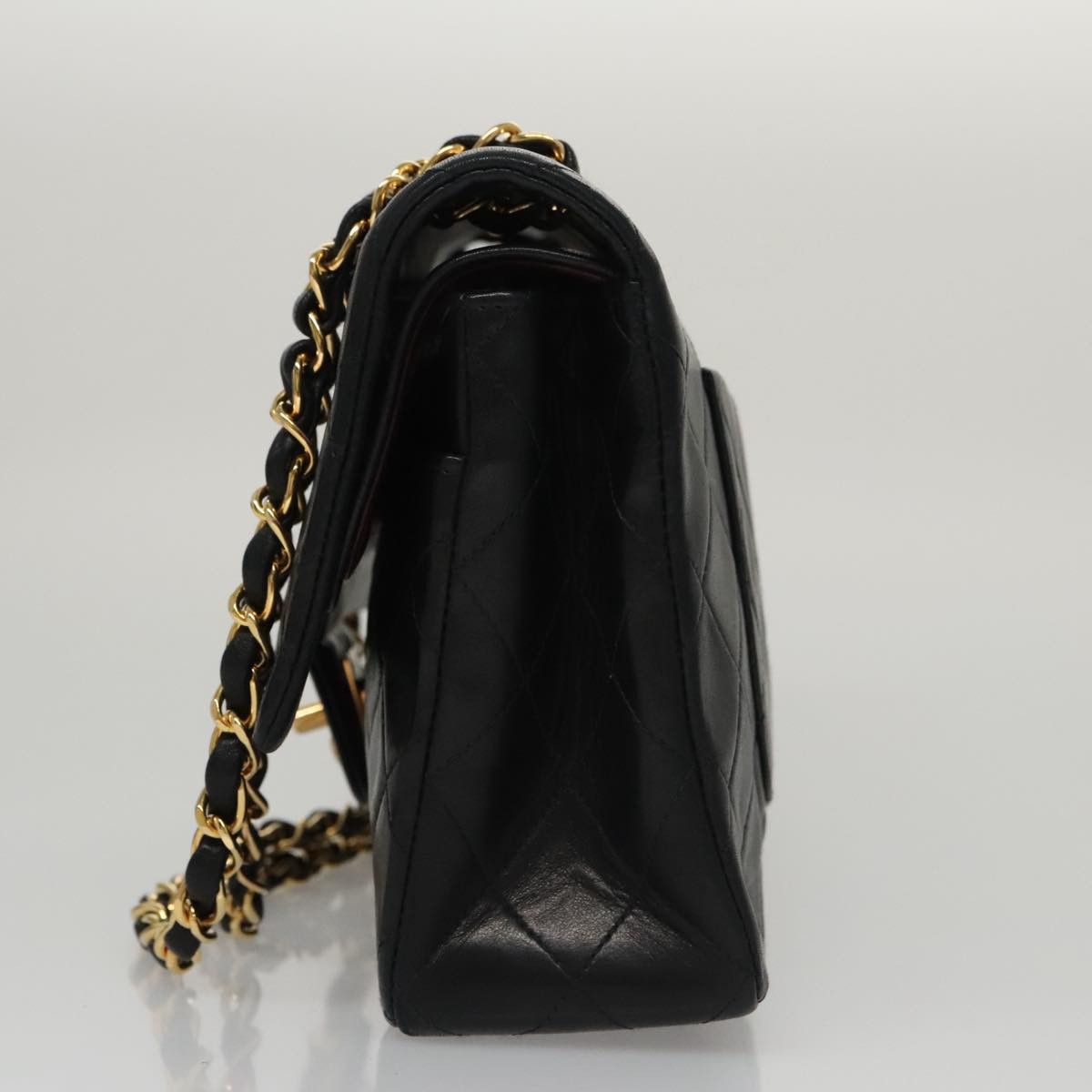 Chanel Timeless Black Leather Shoulder Bag (Pre-Owned) Size ONE SIZE - 3 Thumbnail