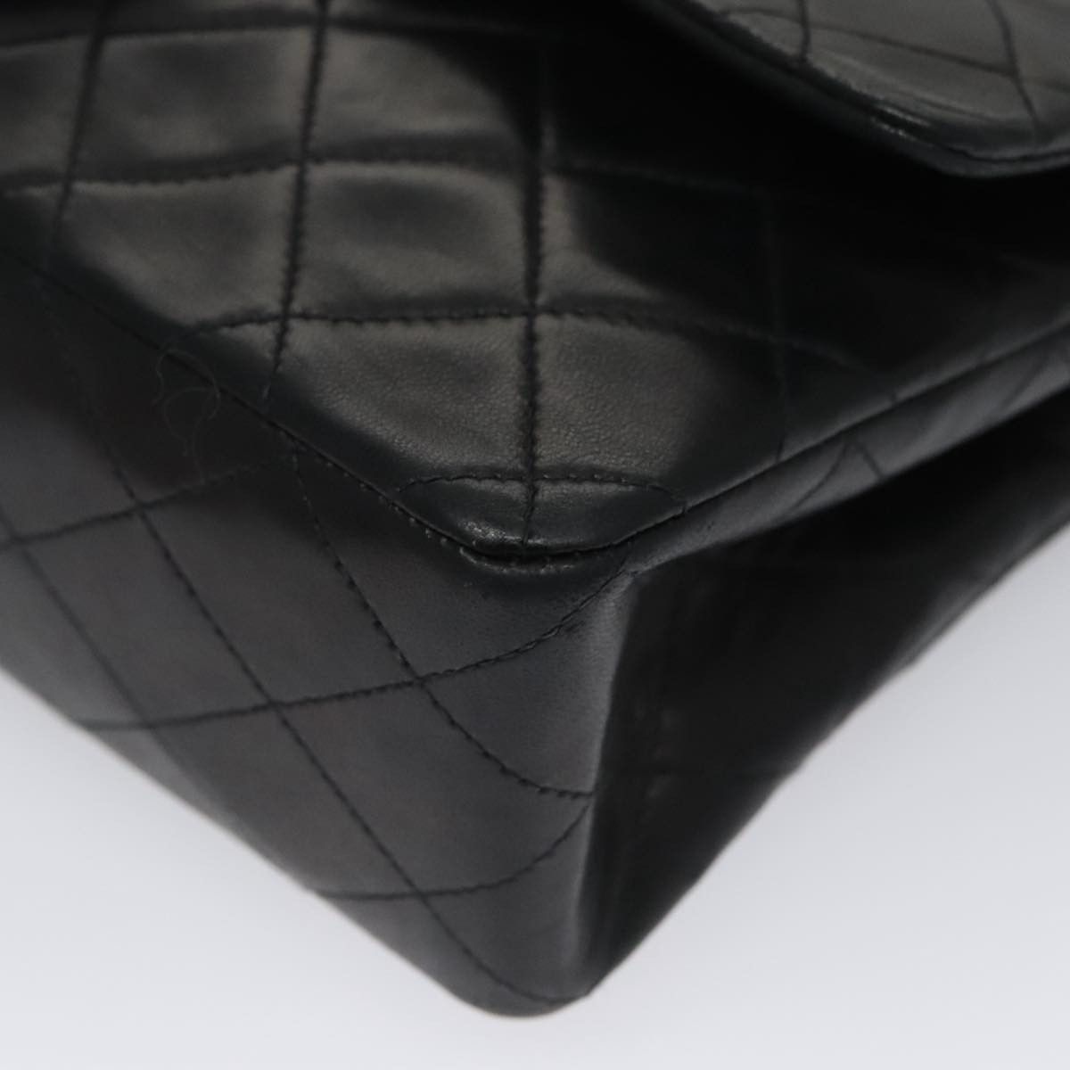 Chanel Timeless Black Leather Shoulder Bag (Pre-Owned) Size ONE SIZE - 8 Thumbnail
