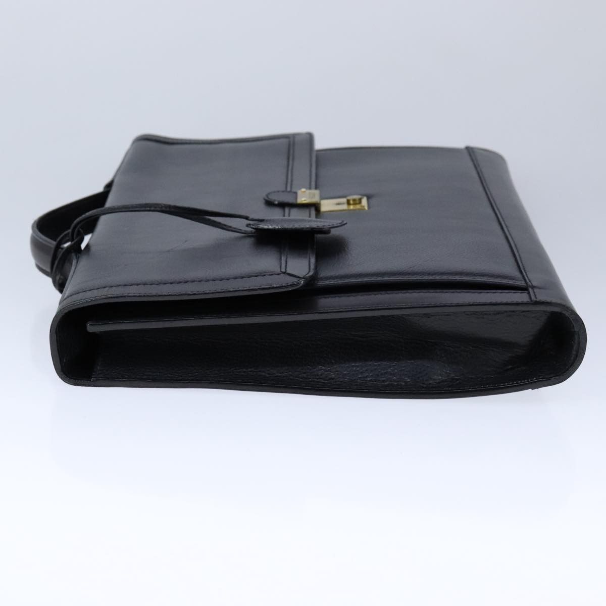 Bally Black Leather Briefcase Bag (Pre-Owned) Size ONE SIZE - 3 Thumbnail