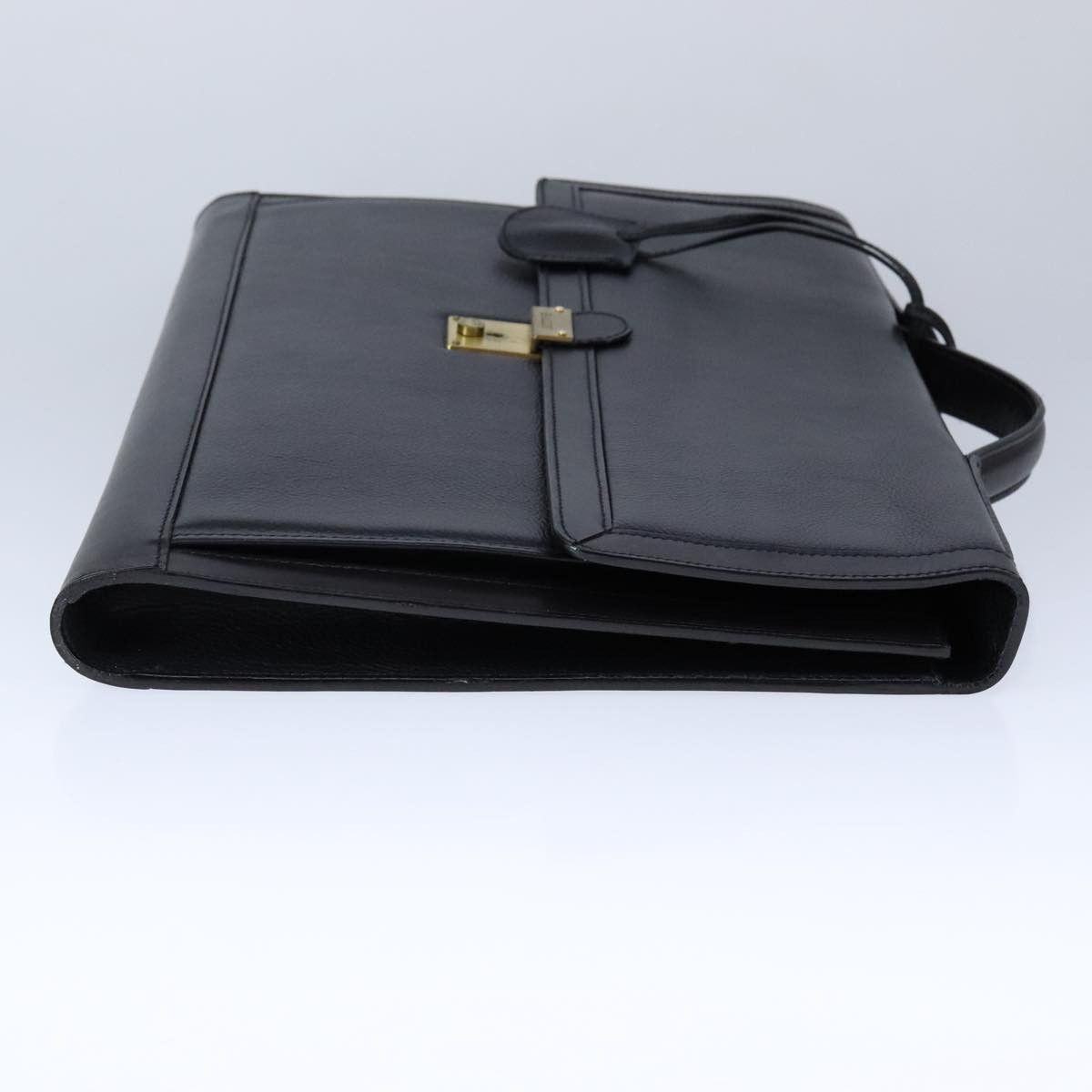 Bally Black Leather Briefcase Bag (Pre-Owned) Size ONE SIZE - 4 Thumbnail