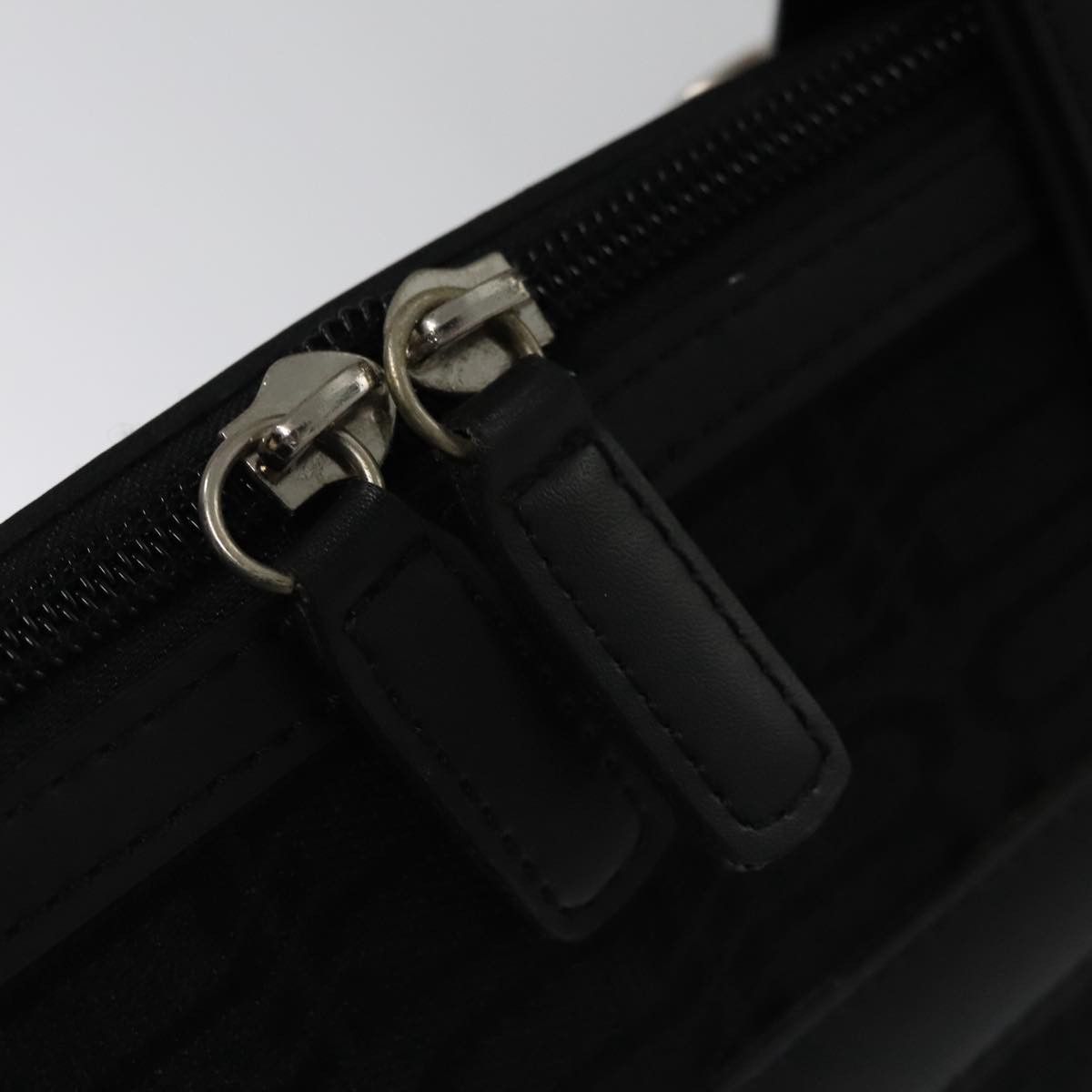 Balenciaga Bb Logo Black Canvas Handbag (Pre-Owned) Size ONE SIZE - 11 Thumbnail