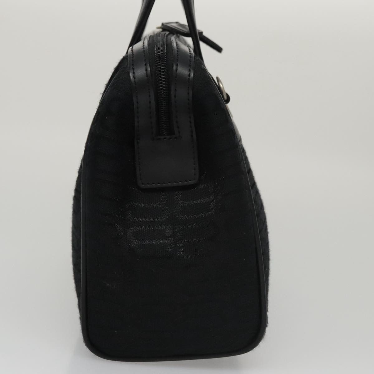 Balenciaga Bb Logo Black Canvas Handbag (Pre-Owned) Size ONE SIZE - 4 Thumbnail