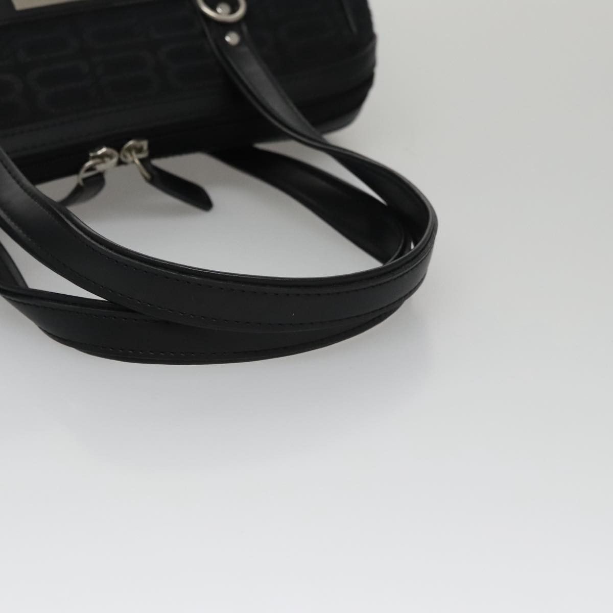 Balenciaga Bb Logo Black Canvas Handbag (Pre-Owned) Size ONE SIZE - 5 Thumbnail
