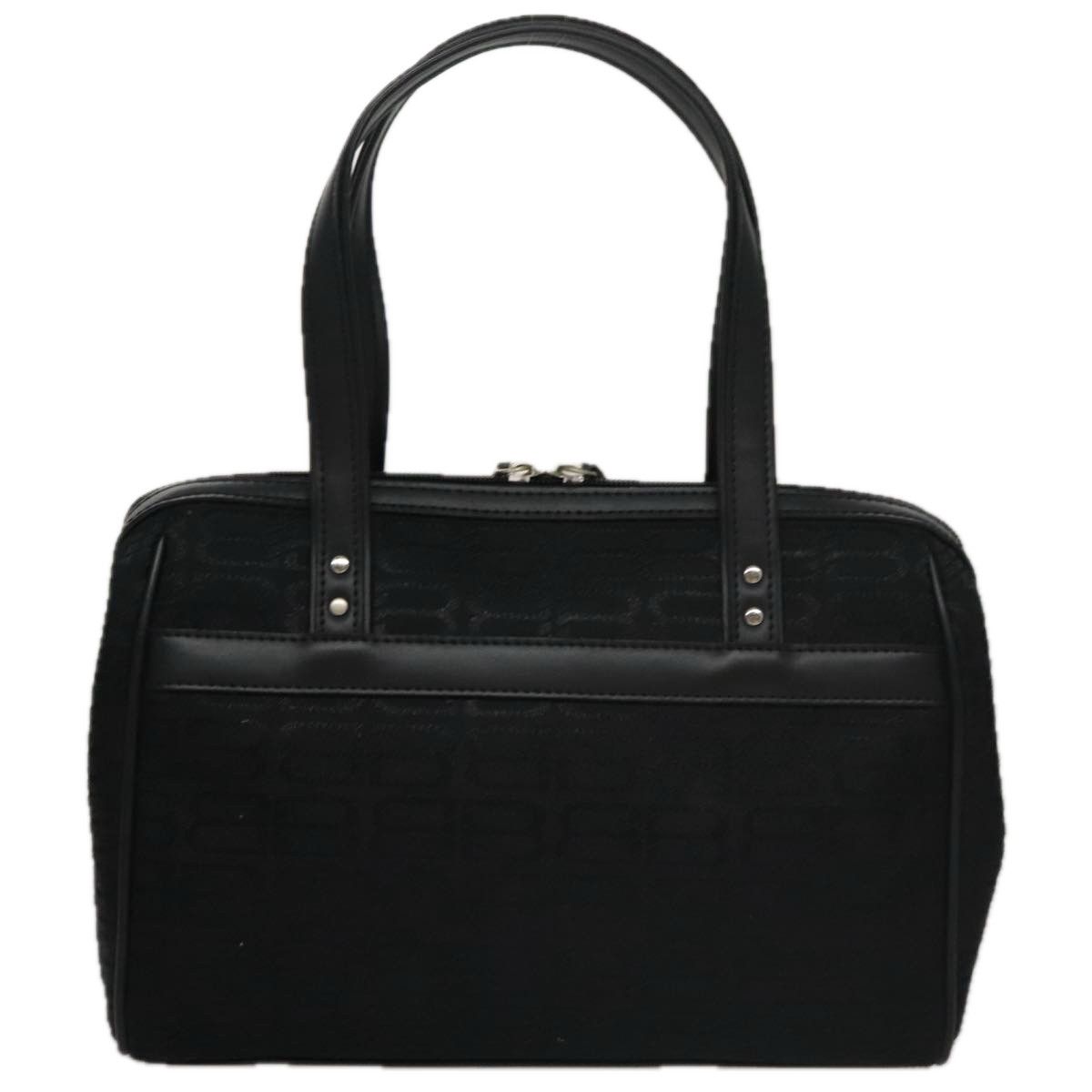 Balenciaga Bb Logo Black Canvas Handbag (Pre-Owned) Size ONE SIZE - 2 Thumbnail