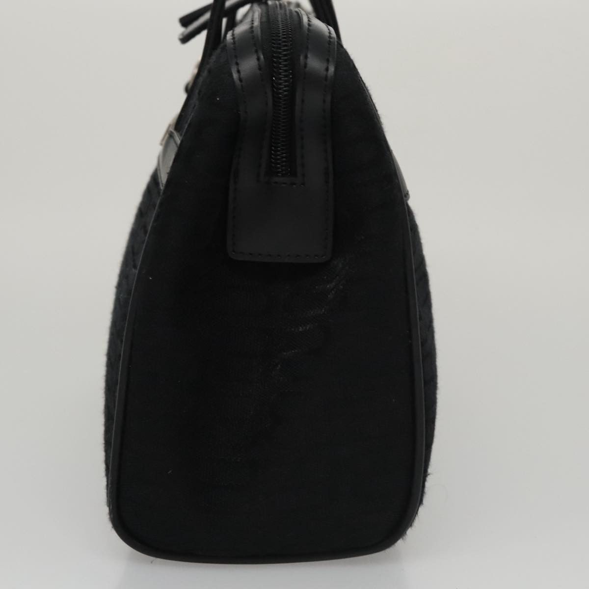 Balenciaga Bb Logo Black Canvas Handbag (Pre-Owned) Size ONE SIZE - 3 Thumbnail