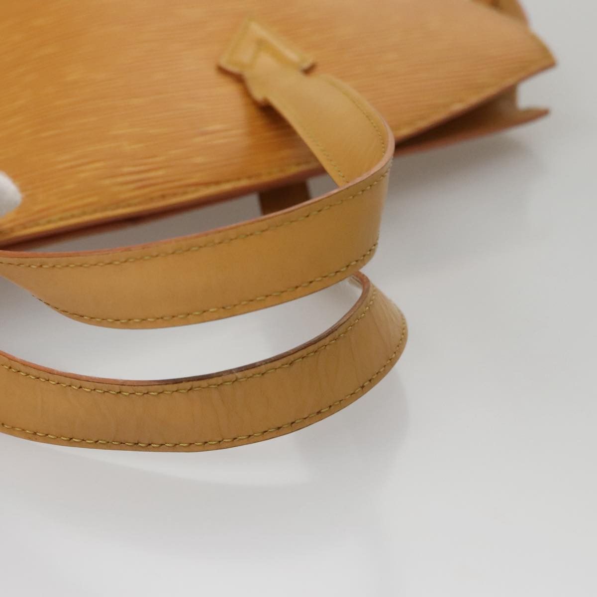 Louis Vuitton Saint Jacques Yellow Leather Handbag (Pre-Owned) Size ONE SIZE - 5 Thumbnail