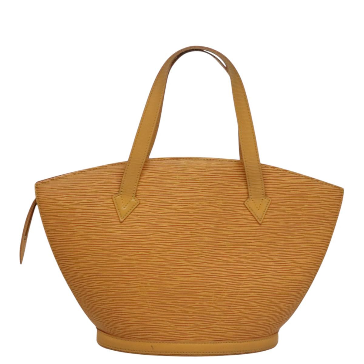Louis Vuitton Saint Jacques Yellow Leather Handbag (Pre-Owned) Size ONE SIZE - 2 Thumbnail