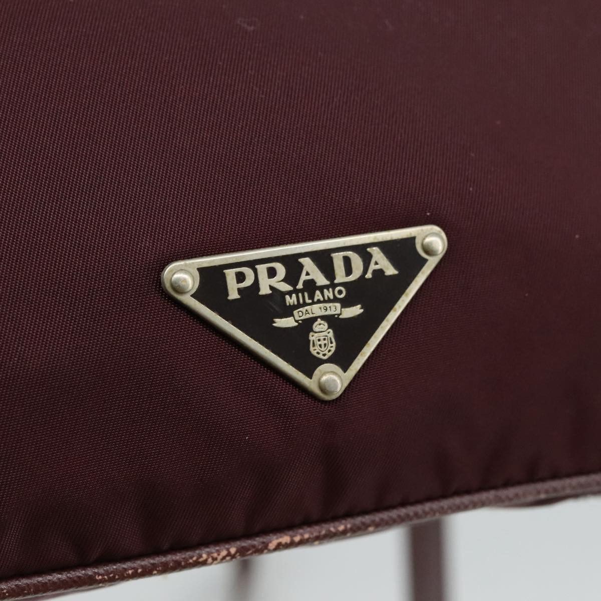 Prada Tessuto Purple Synthetic Shoulder Bag (Pre-Owned) Size ONE SIZE - 19 Thumbnail