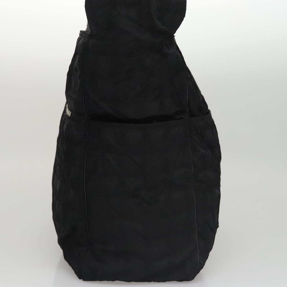 Chanel Travel Line Black Synthetic Shoulder Bag (Pre-Owned) Size ONE SIZE - 3 Thumbnail