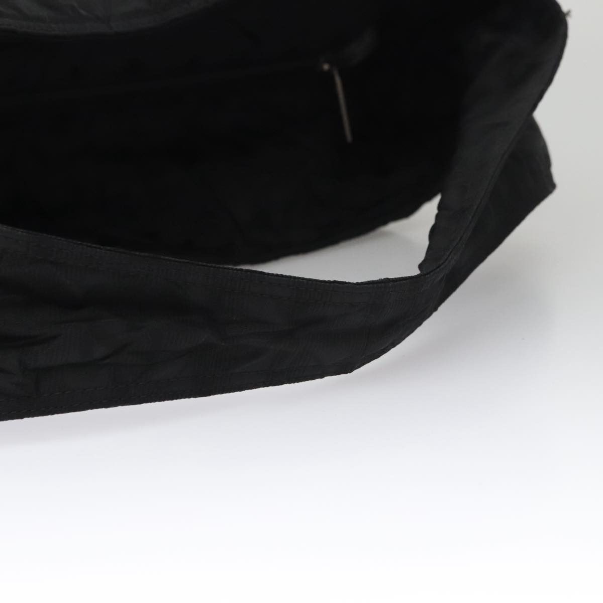 Chanel Travel Line Black Synthetic Shoulder Bag (Pre-Owned) Size ONE SIZE - 5 Thumbnail
