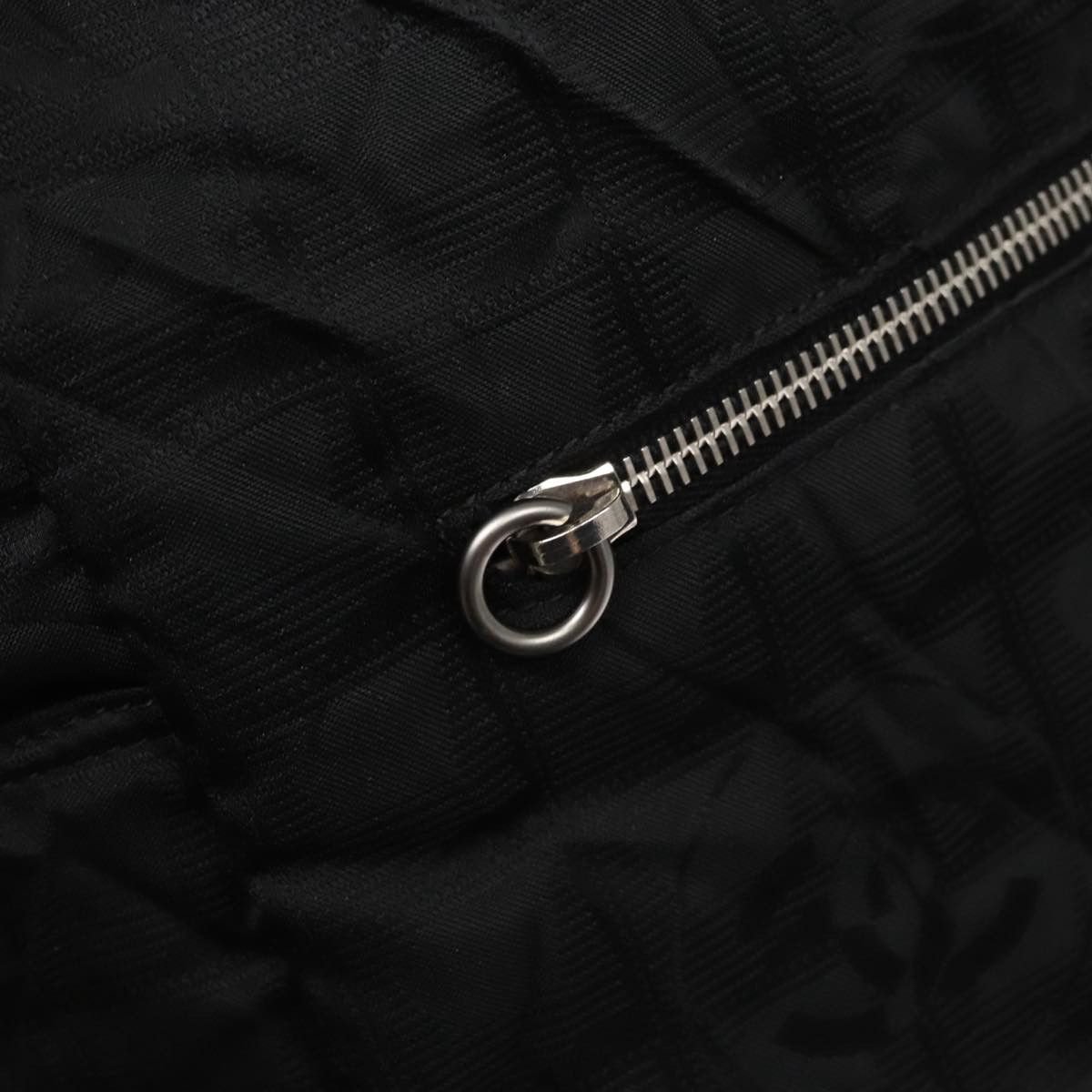 Chanel Travel Line Black Synthetic Shoulder Bag (Pre-Owned) Size ONE SIZE - 12 Thumbnail