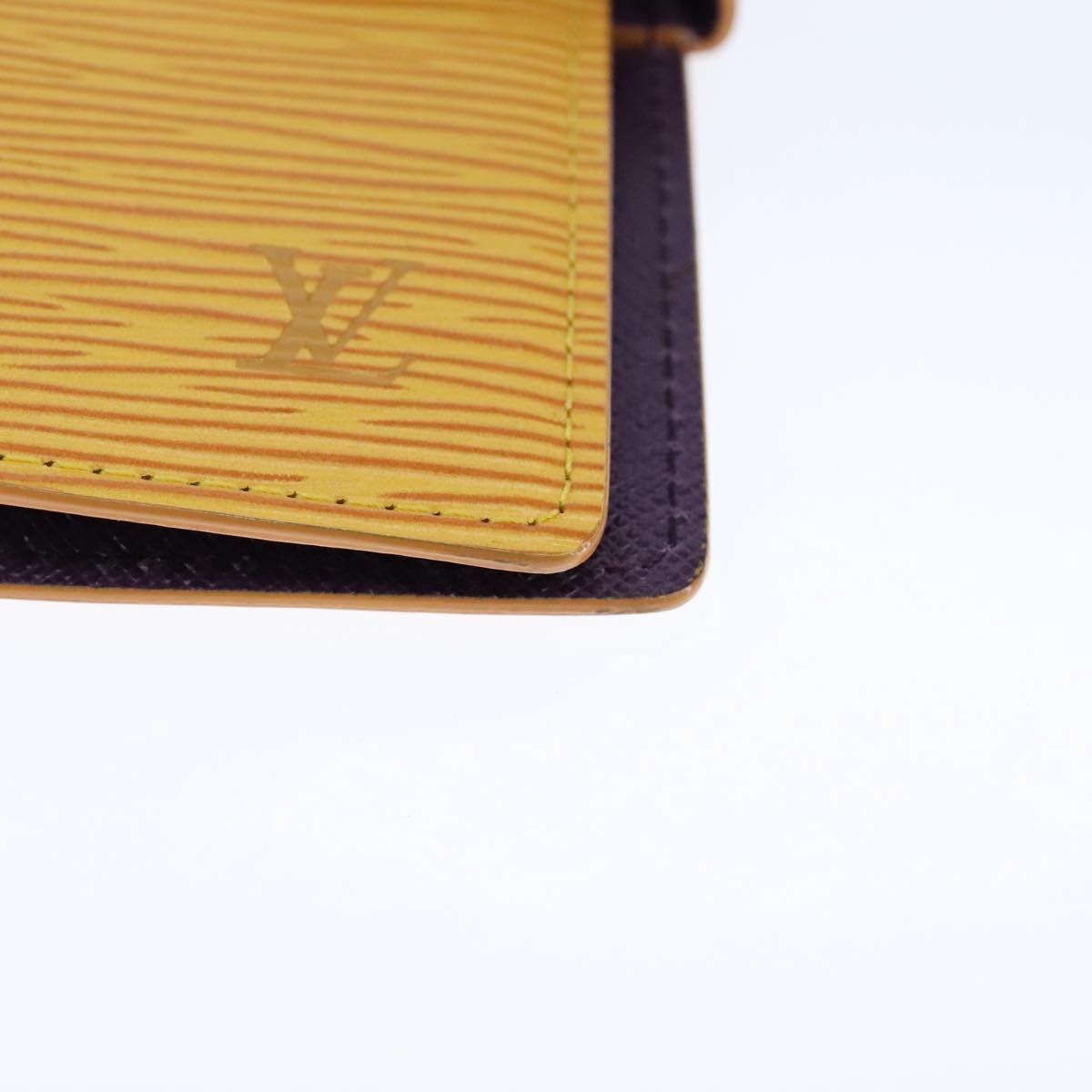Louis Vuitton Agenda Pm Yellow Leather Wallet (Pre-Owned) Size ONE SIZE - 6 Thumbnail