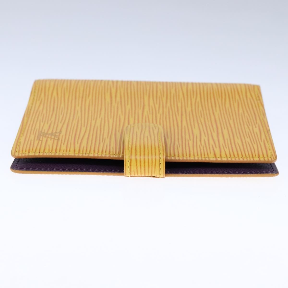 Louis Vuitton Agenda Pm Yellow Leather Wallet (Pre-Owned) Size ONE SIZE - 3 Thumbnail