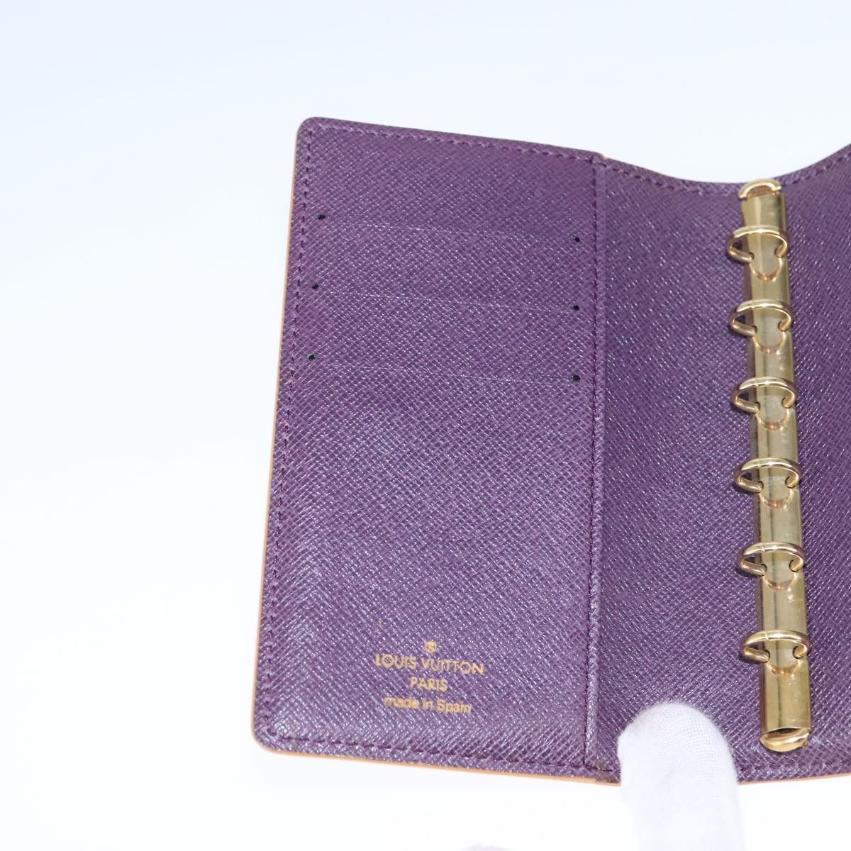 Louis Vuitton Agenda Pm Yellow Leather Wallet (Pre-Owned) Size ONE SIZE - 16 Thumbnail