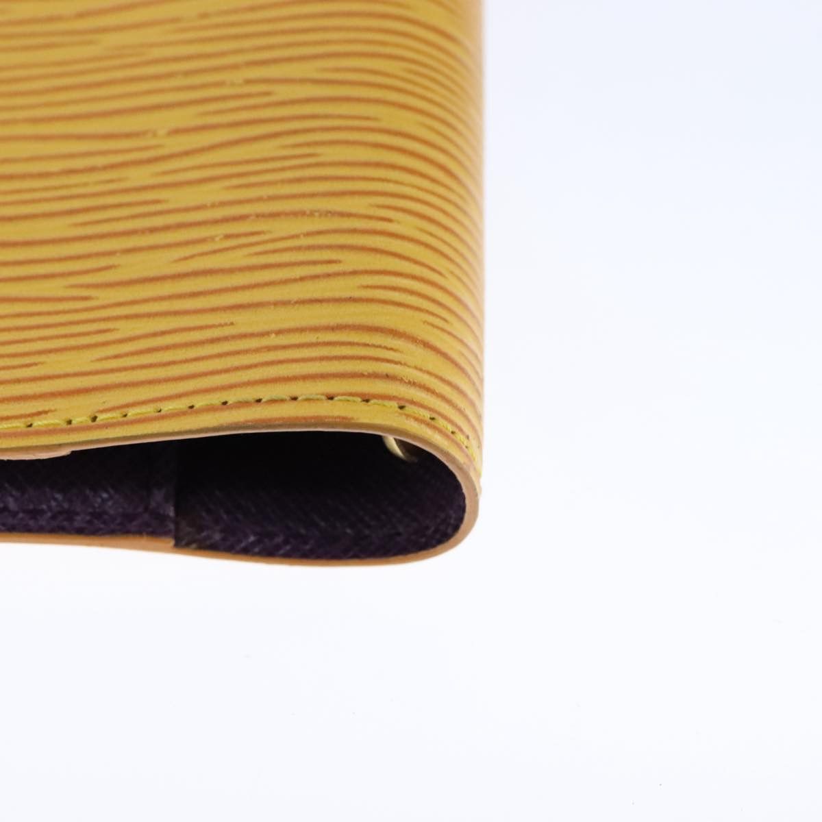 Louis Vuitton Agenda Pm Yellow Leather Wallet (Pre-Owned) Size ONE SIZE - 8 Thumbnail