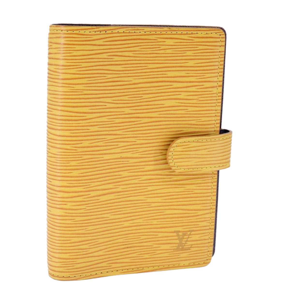Louis Vuitton Agenda Pm Yellow Leather Wallet (Pre-Owned) Size ONE SIZE - 13 Thumbnail