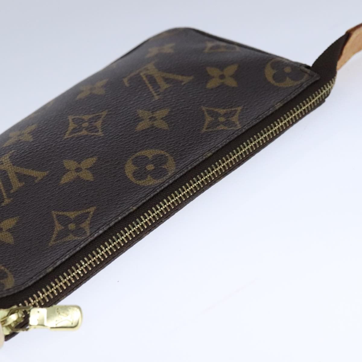 Louis Vuitton Mini Pochette Accessoires Brown Canvas Clutch Bag Size ONE SIZE - 10 Thumbnail