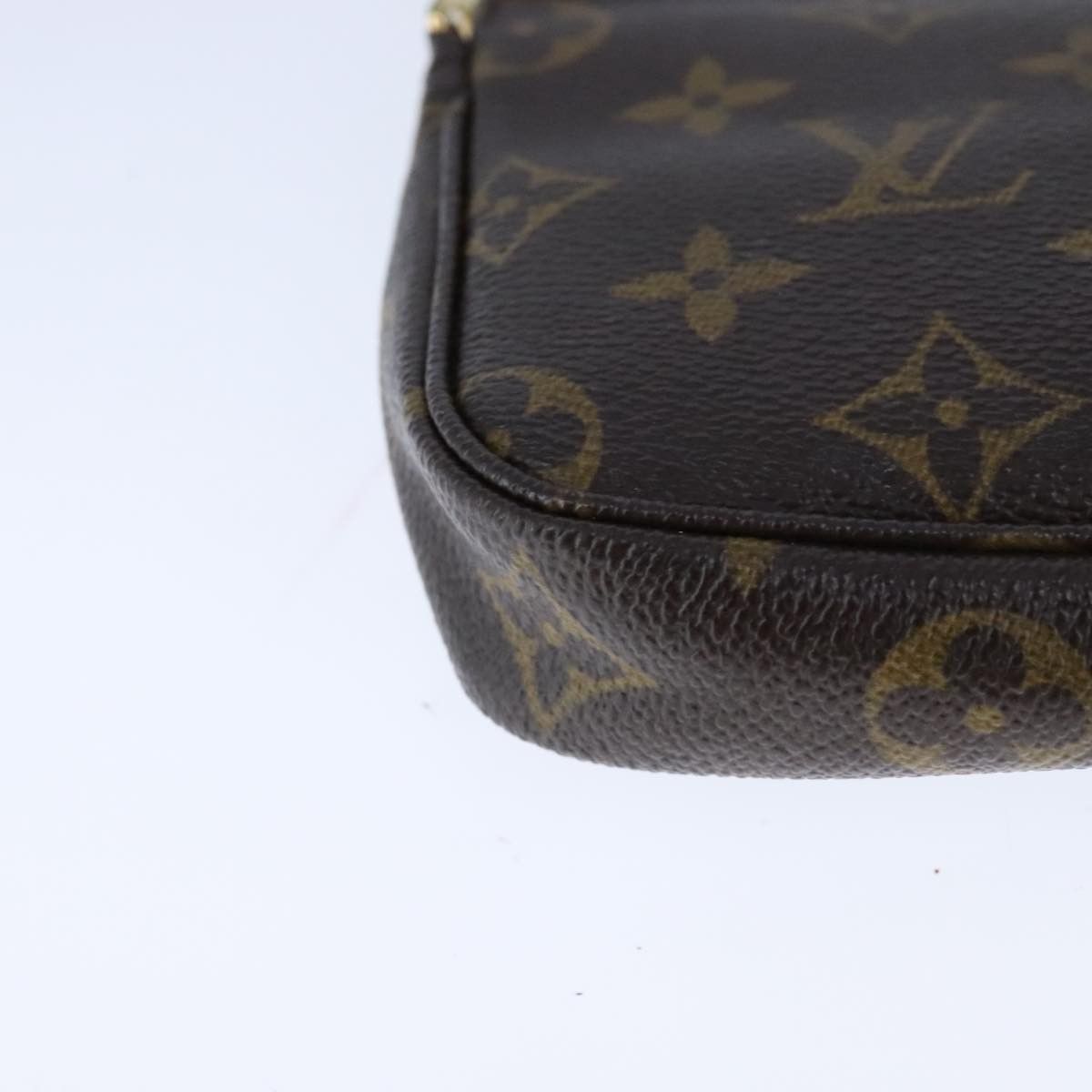 Louis Vuitton Mini Pochette Accessoires Brown Canvas Clutch Bag Size ONE SIZE - 8 Thumbnail